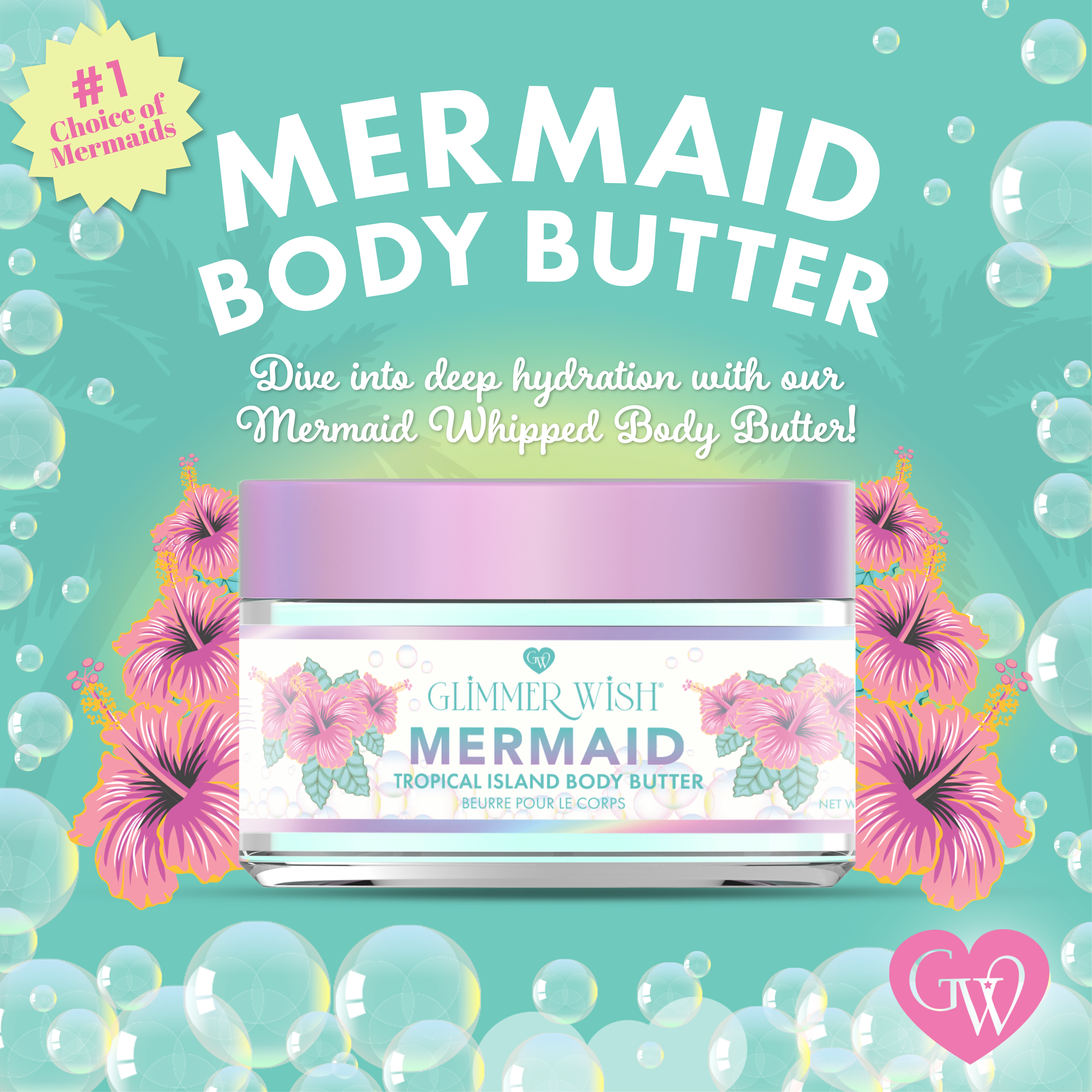 Mermaid Whipped Body Butter