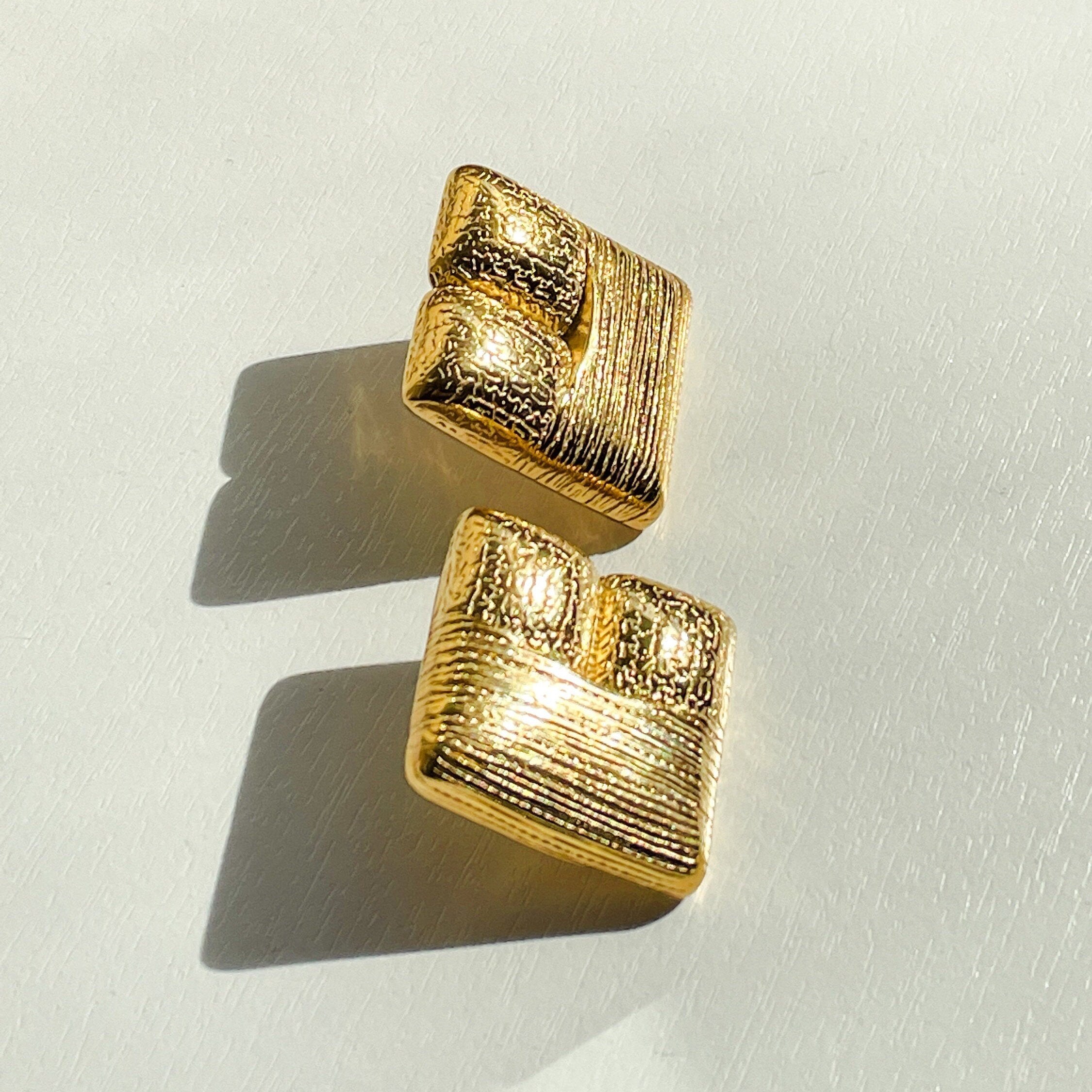 Retro Square Earrings