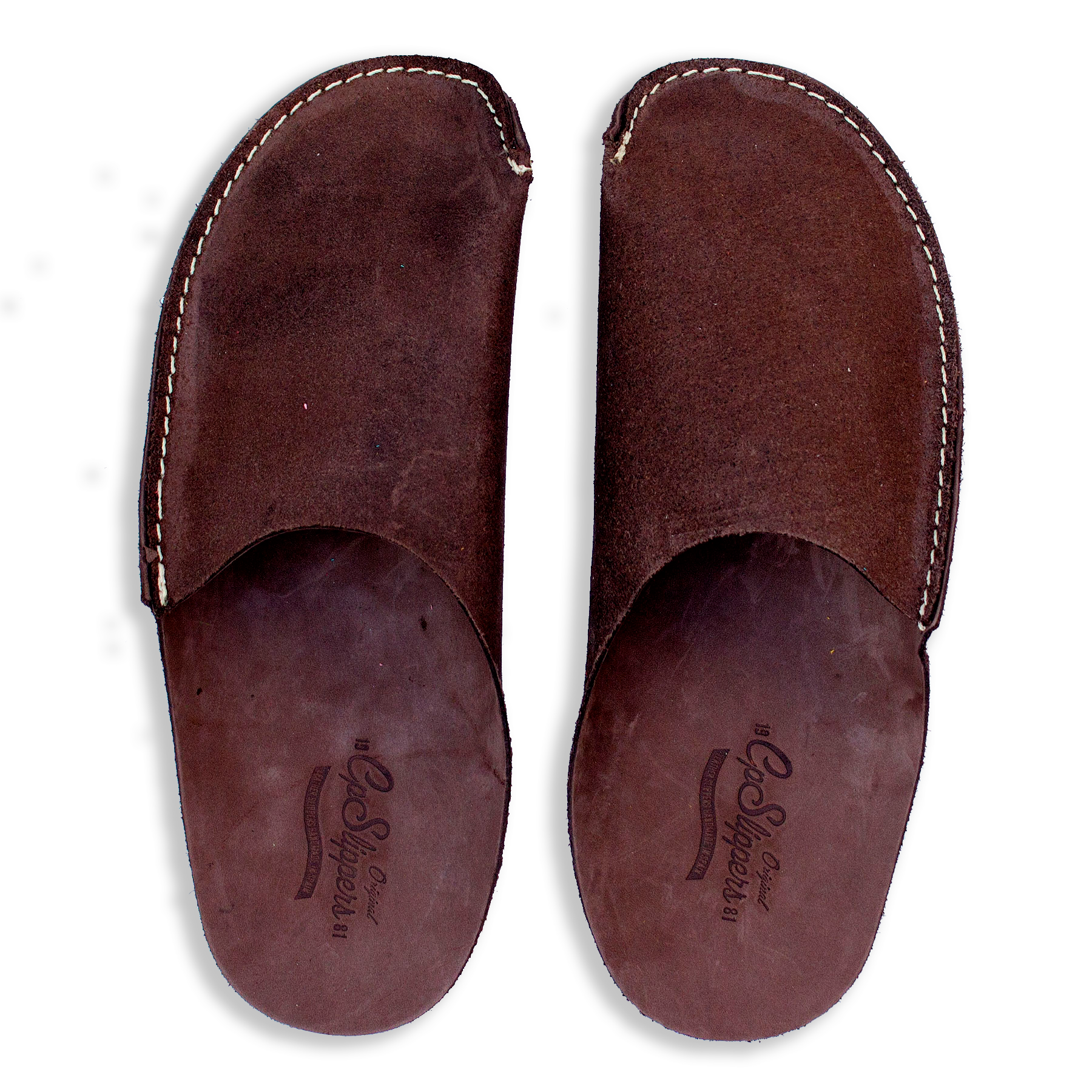 Brown CP Slippers Minimalist