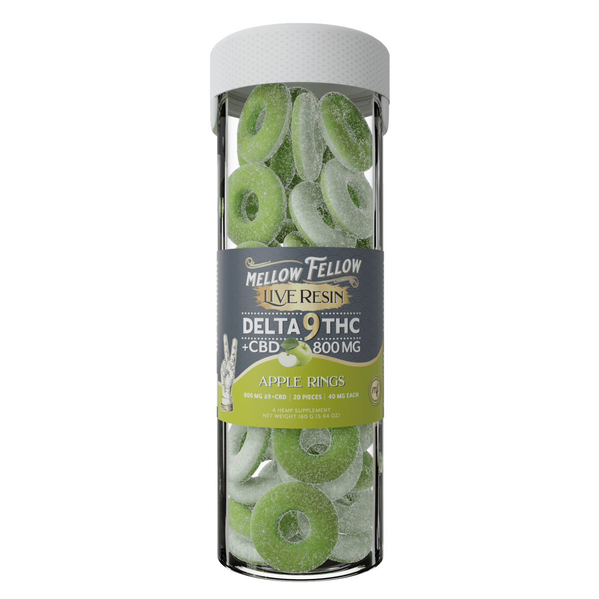 Delta 9 Live Resin Apple Rings