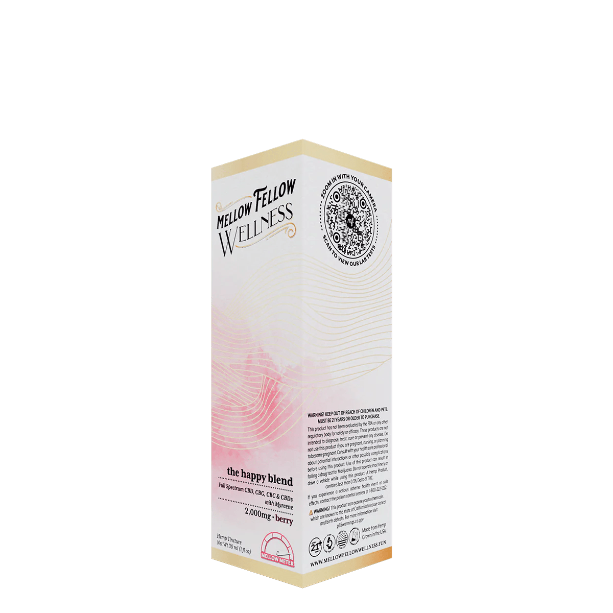 The Happy Blend CBD Tincture - 2000mg - Berry