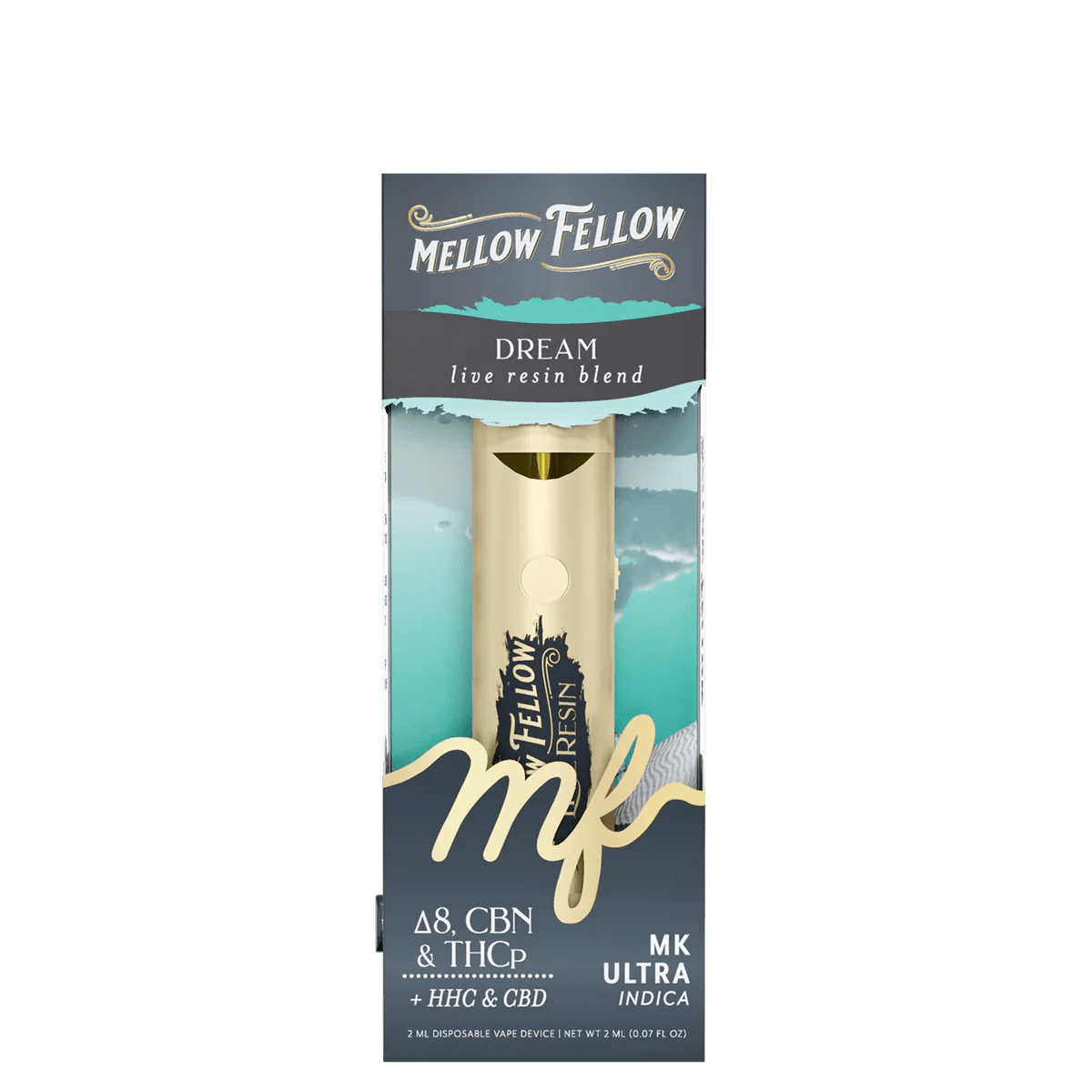 Dream Blend 2ml Live Resin Disposable Vape - MK Ultra (Indica)