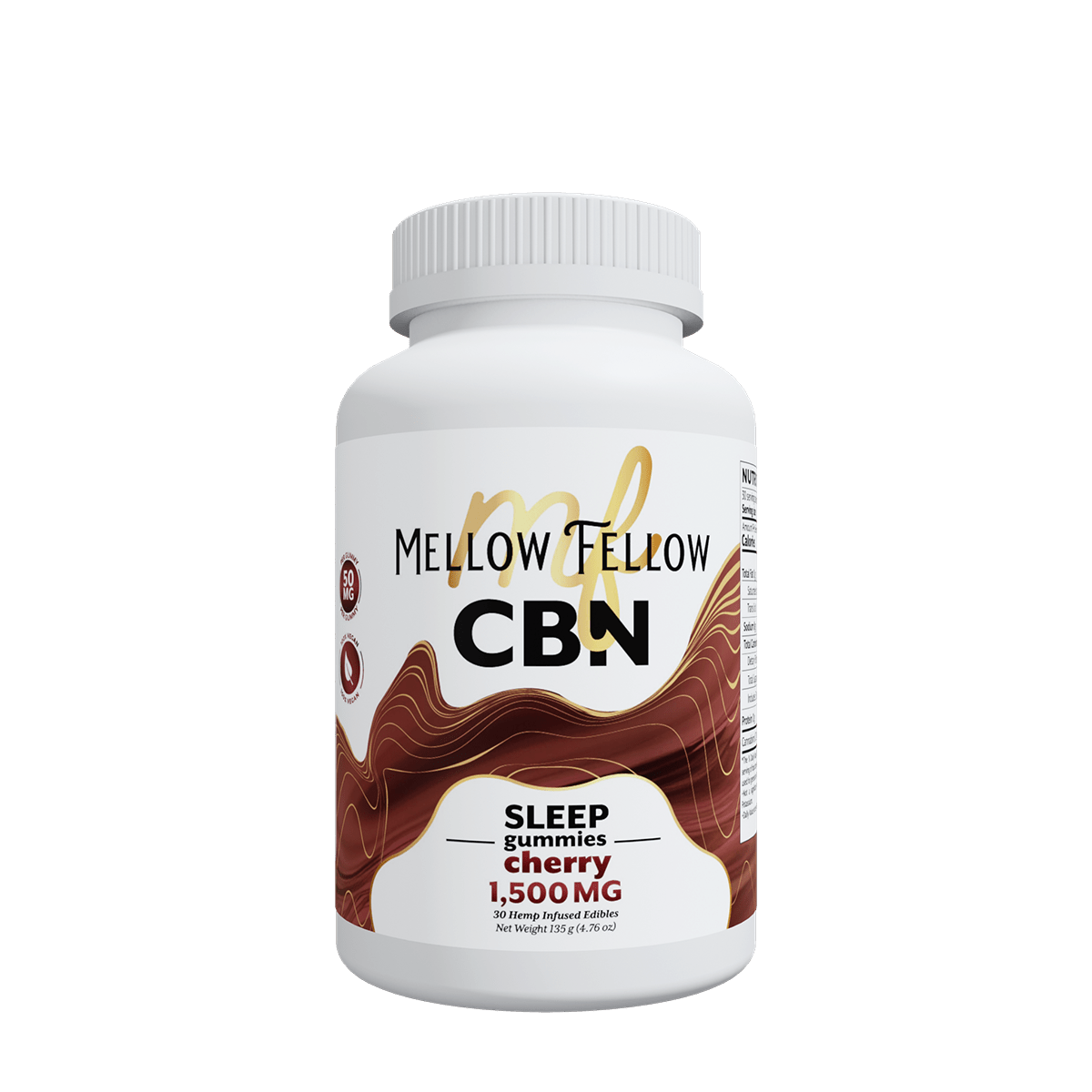 Sleep CBN Gummies - 1500mg - Cherry