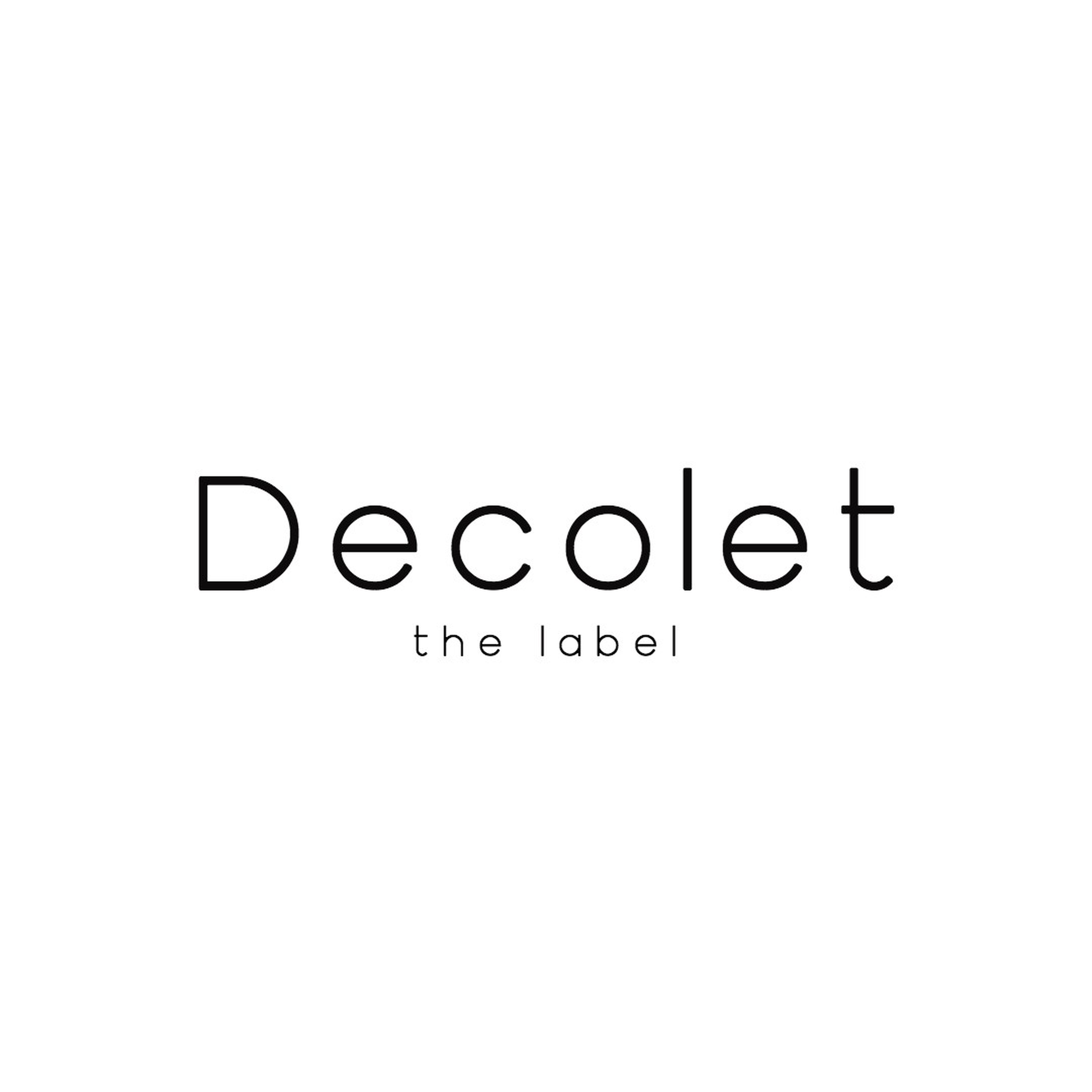 Decolet the label