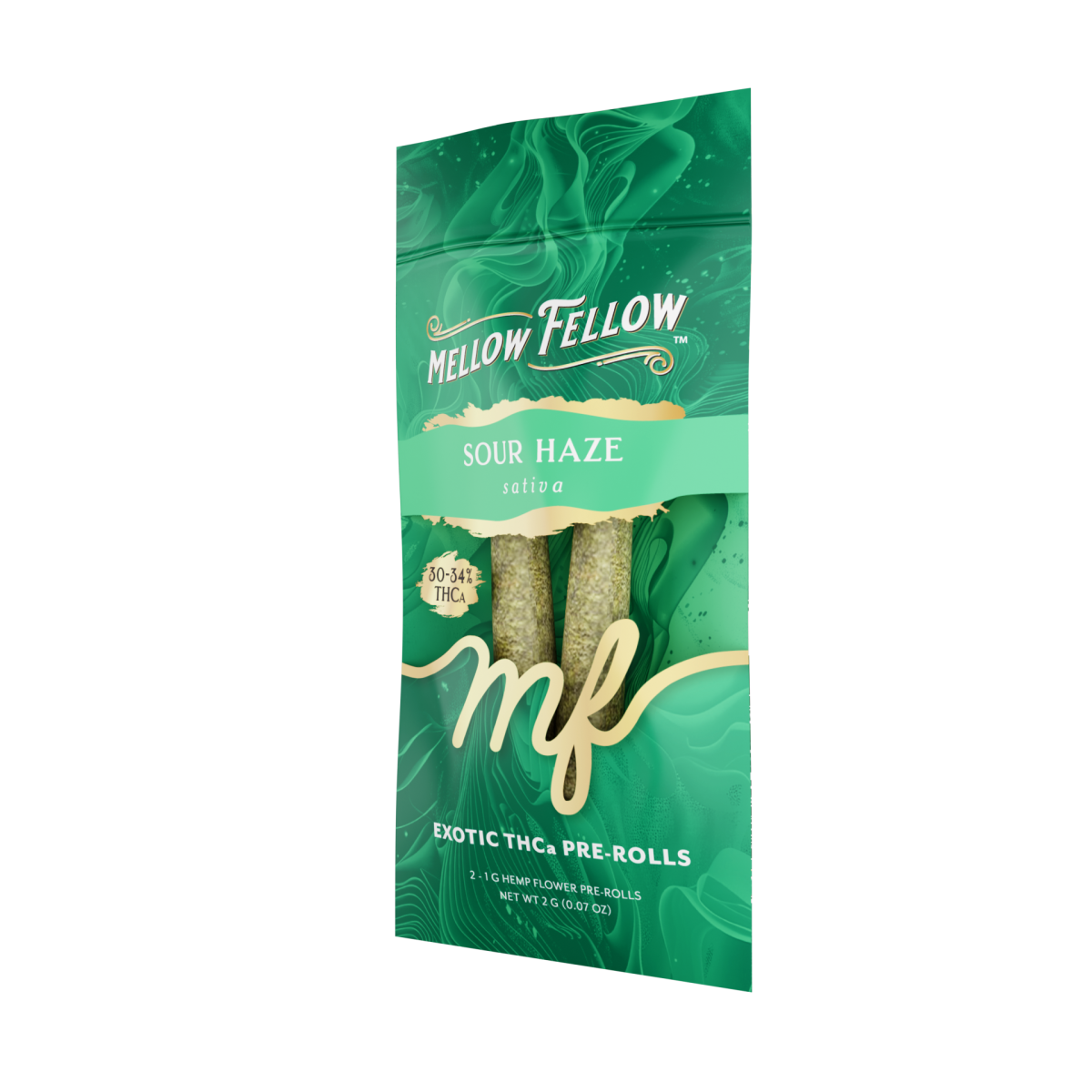 THCa Prerolls - 2 pc 2g Private Reserve Exotic - Sour Haze (Sativa)