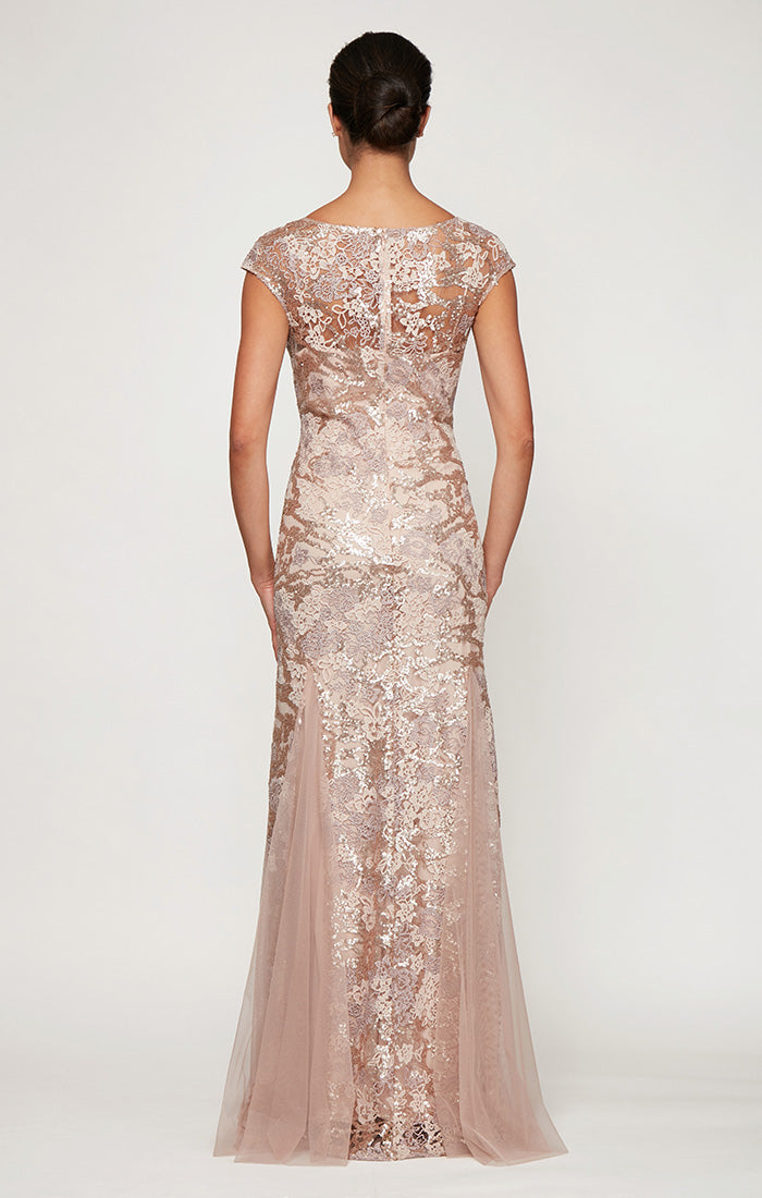Petite - Emily Embroidered Fit and Flare Dress