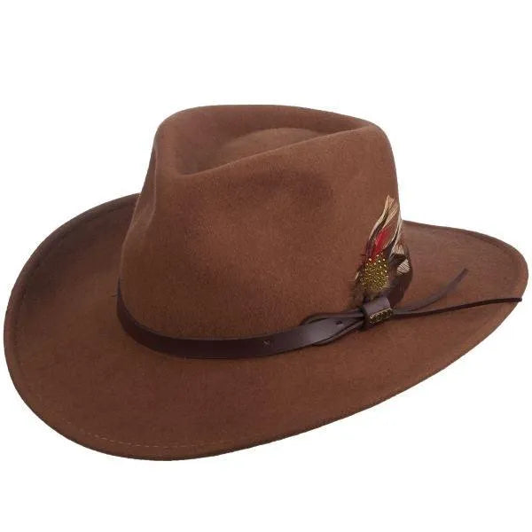 Scala Piscataway - Soft Wool Felt Outdoorsman Hat