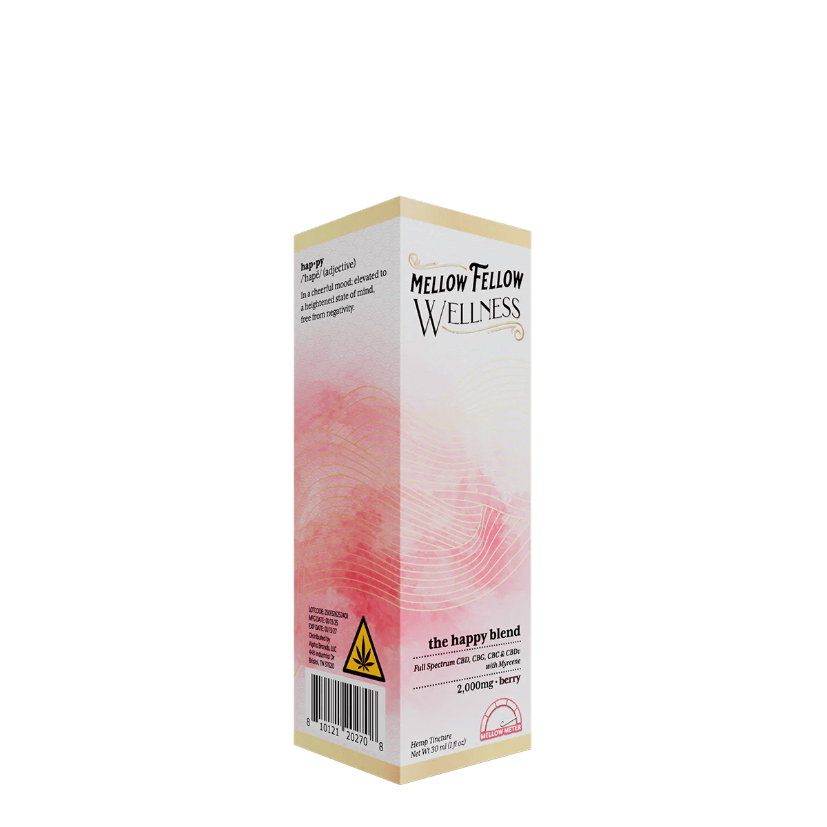 The Happy Blend CBD Tincture - 2000mg - Berry