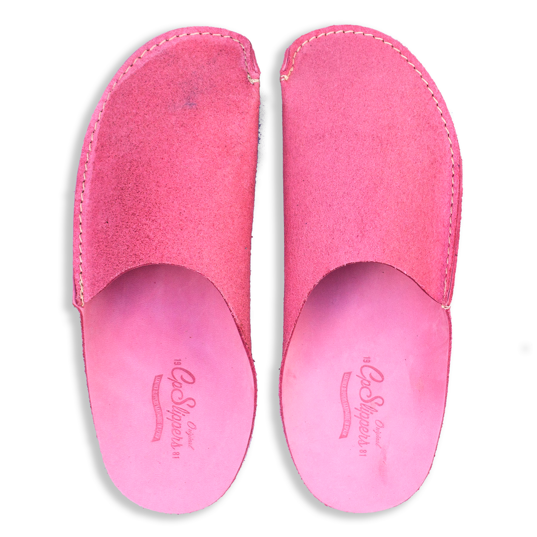 Pink CP Slippers Minimalist