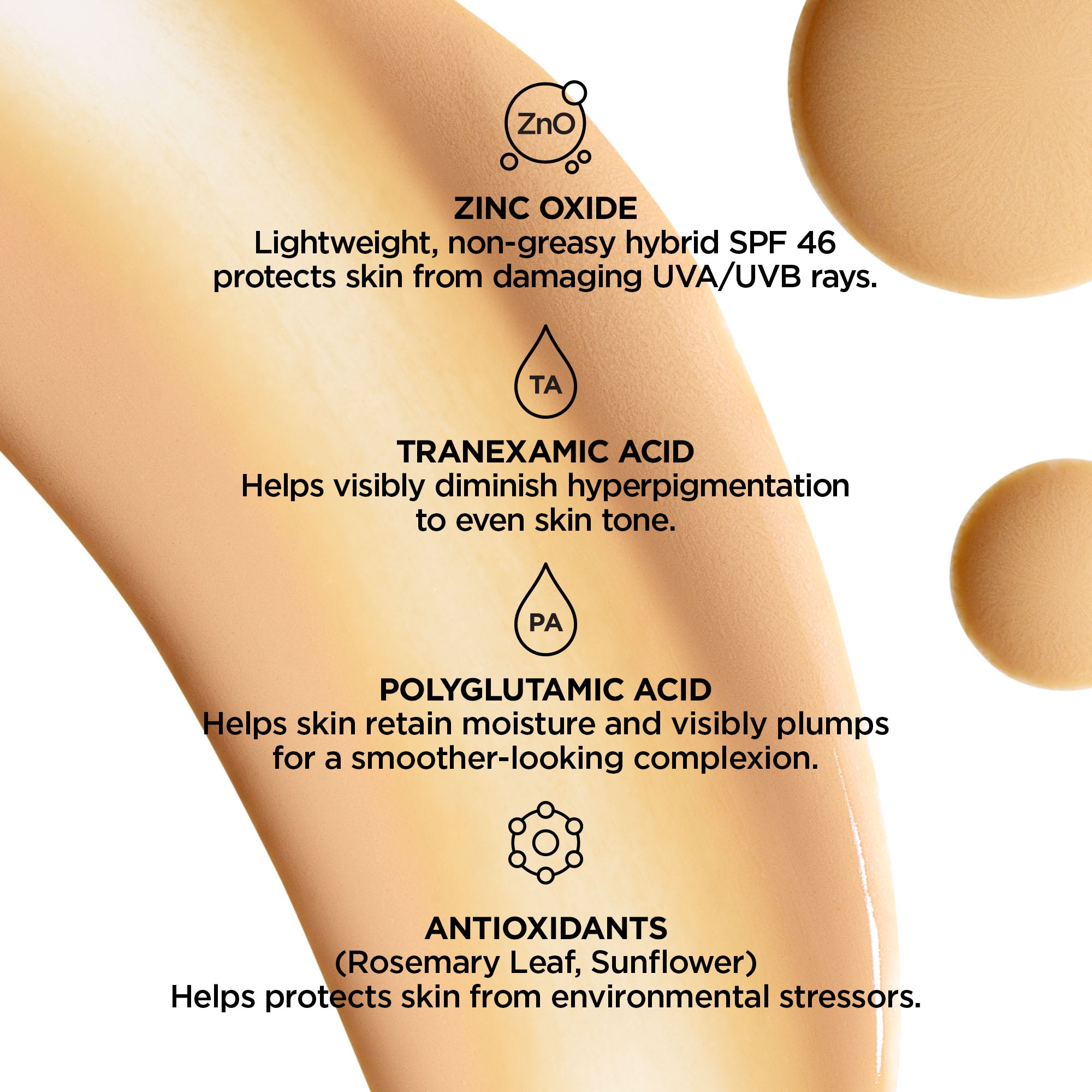 Perfecting Blendrops™ with SPF 46