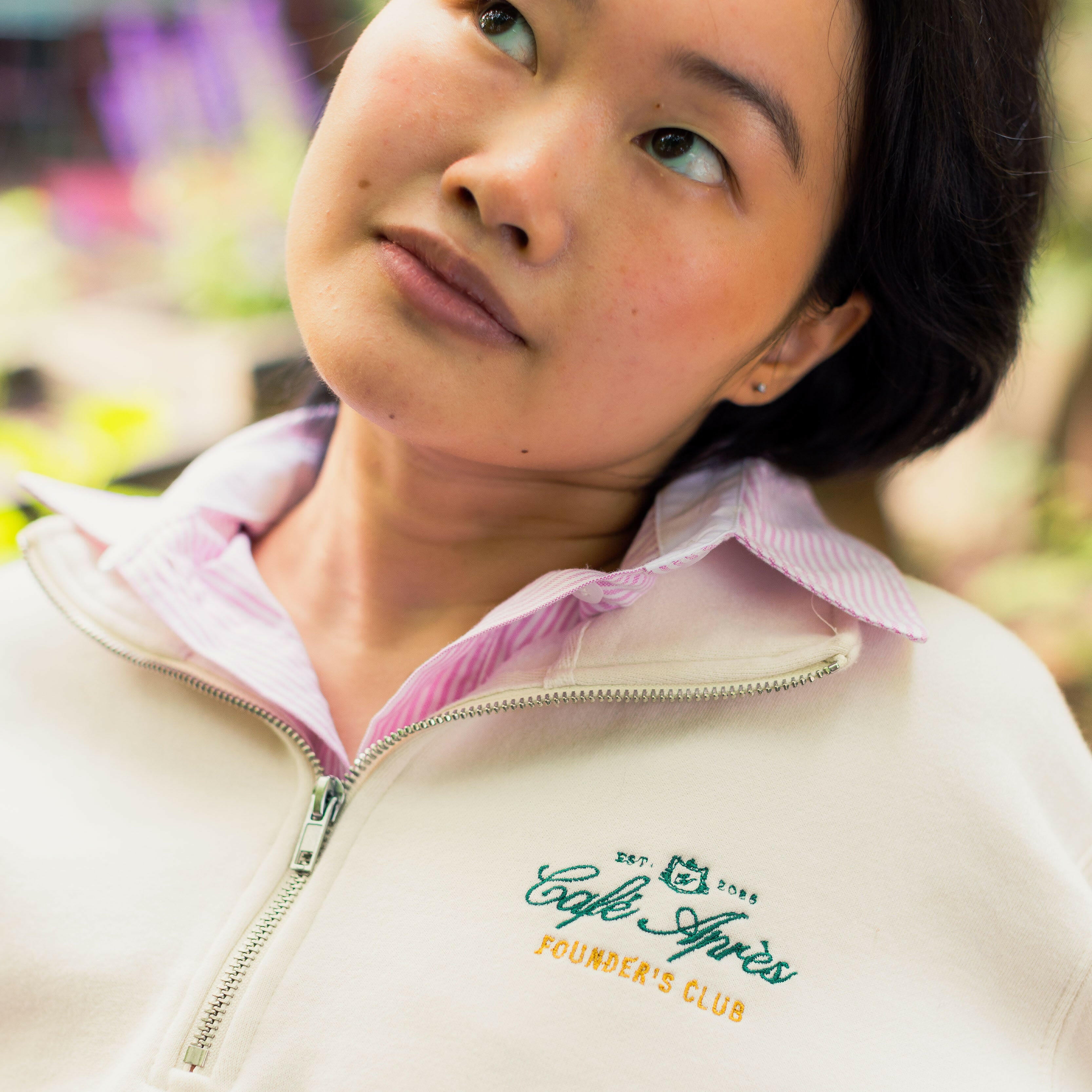 Founder's Club Half Zip Crew