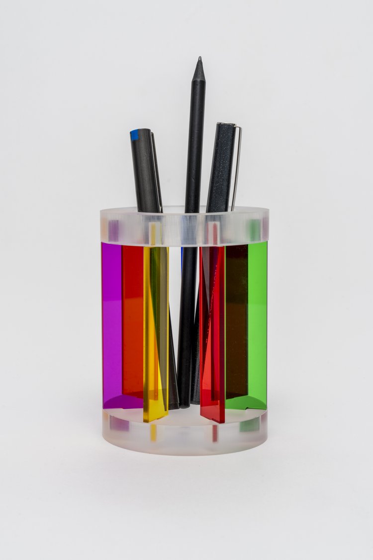 Rainbow Pencil Cup