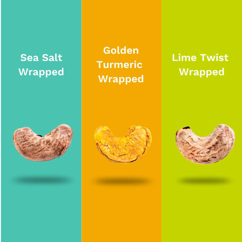 Keto Cashew Variety Pack | 6 Snack Packs