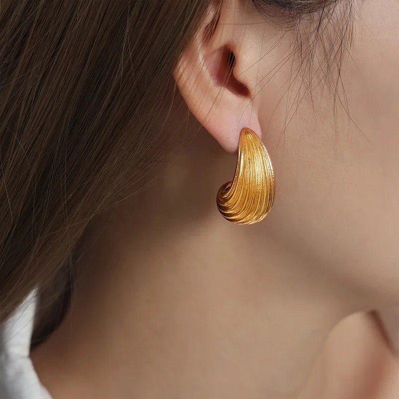 Seashell Drop Earrings
