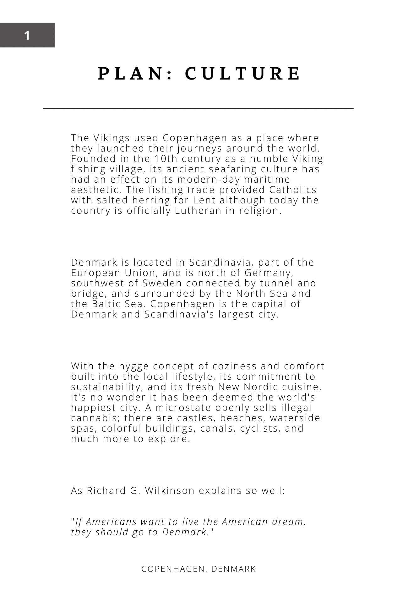 Copenhagen Travel Guide Book for A Denmark Trip