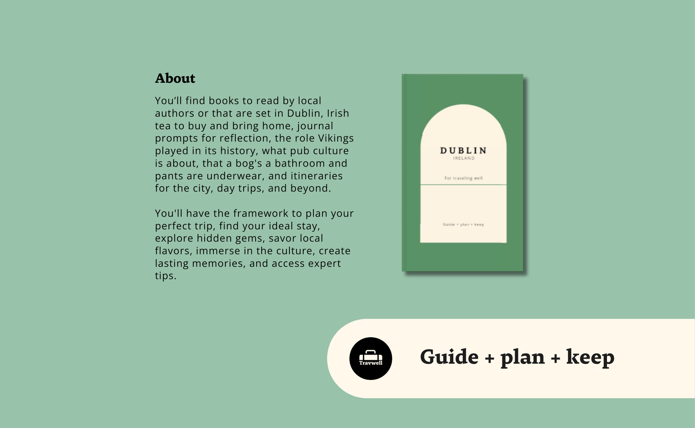 Dublin Trip Planner, An Ireland Guide for a Stress Free Journey