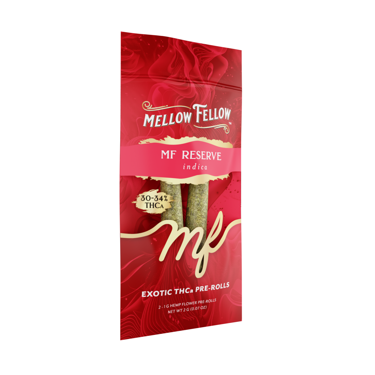 THCa Prerolls - 2 pc 2g Private Reserve Exotic - MF Reserve (Indica)