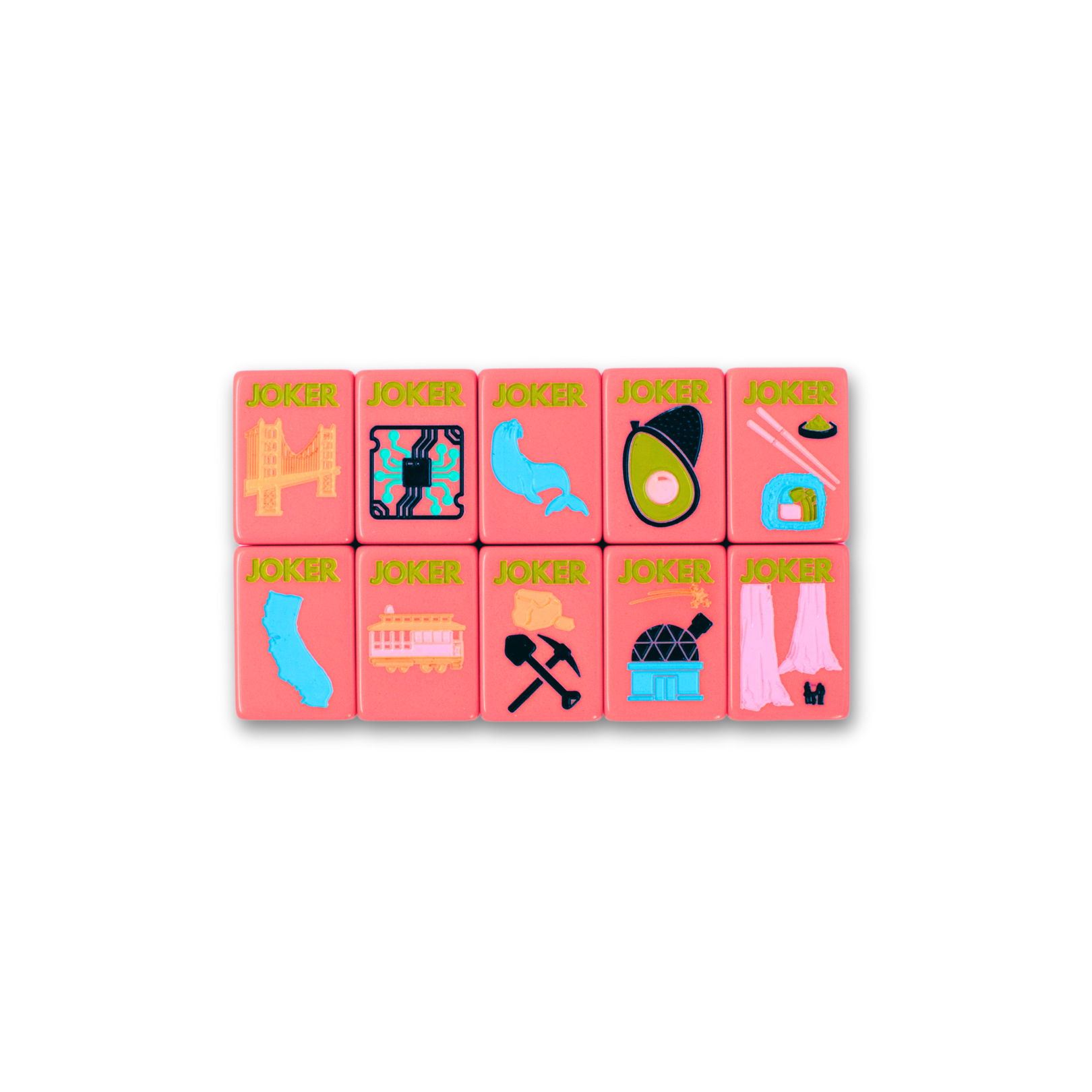 THE CALIFORNIA SERIES | Mahjong with West Coast Flair
