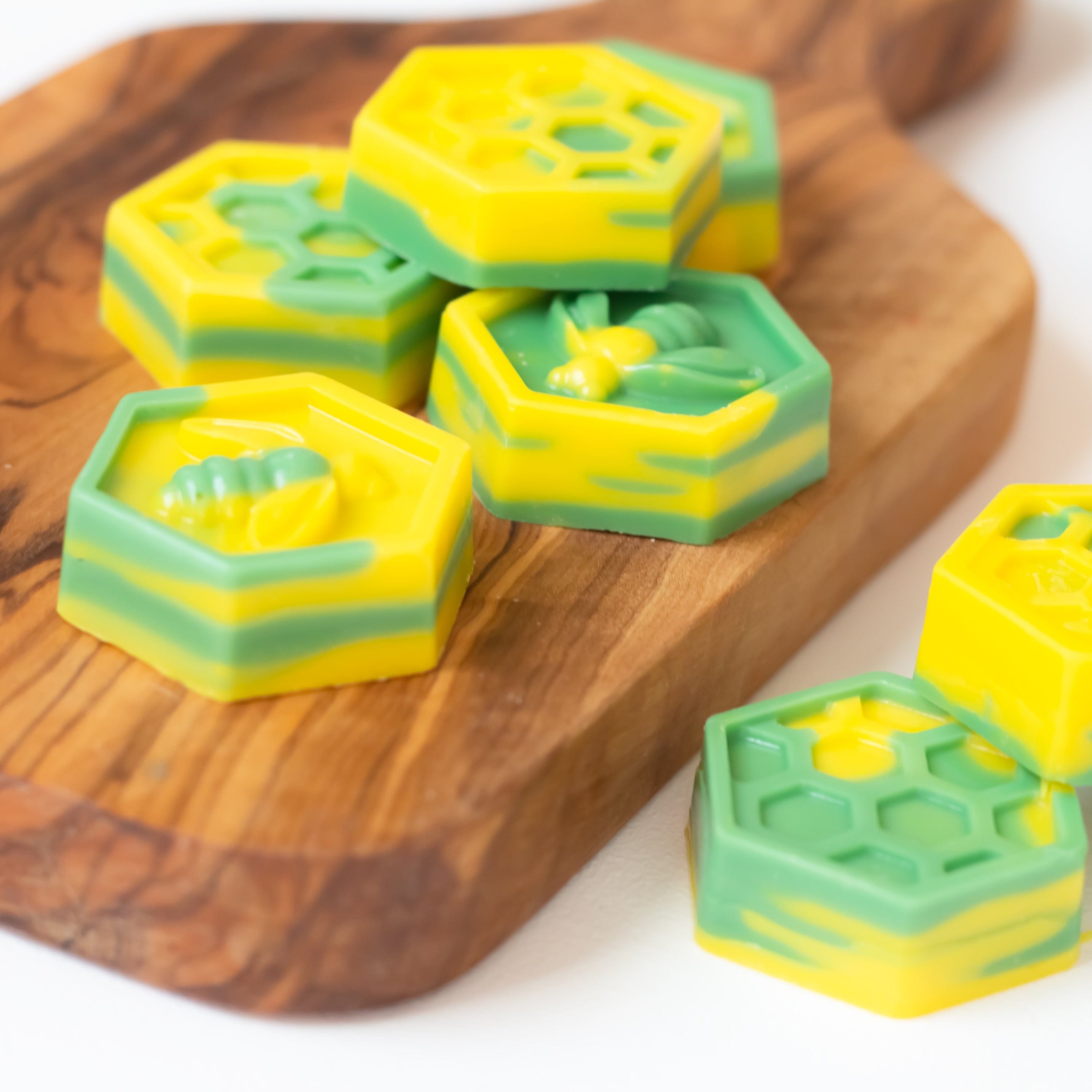 Pineapple + Sage Wax Melts Honeycombs Box PURE JOY - Pack of 6