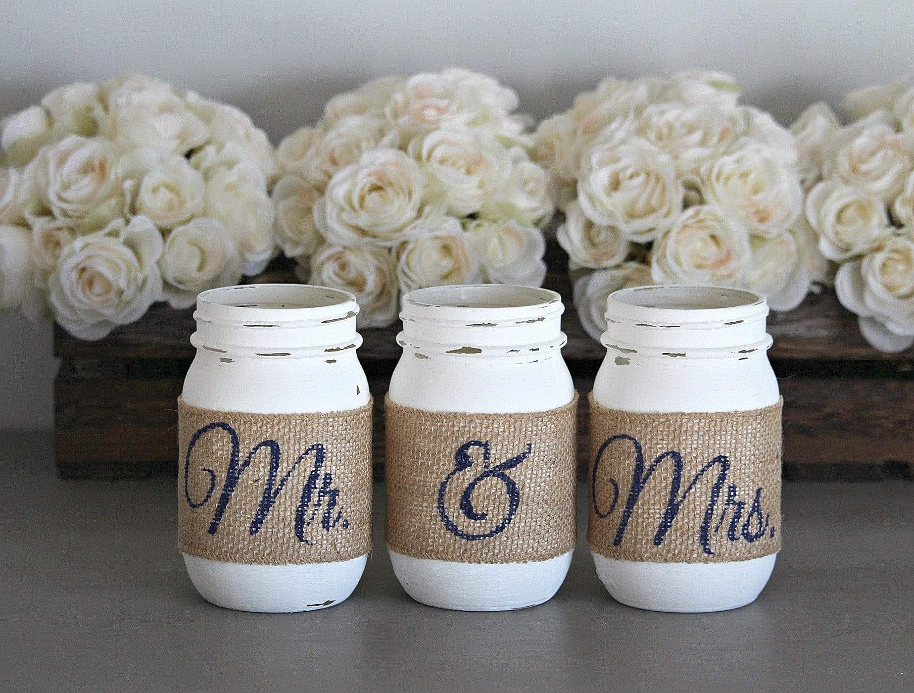 Rustic Bridal Shower Decor -Engagement Gift