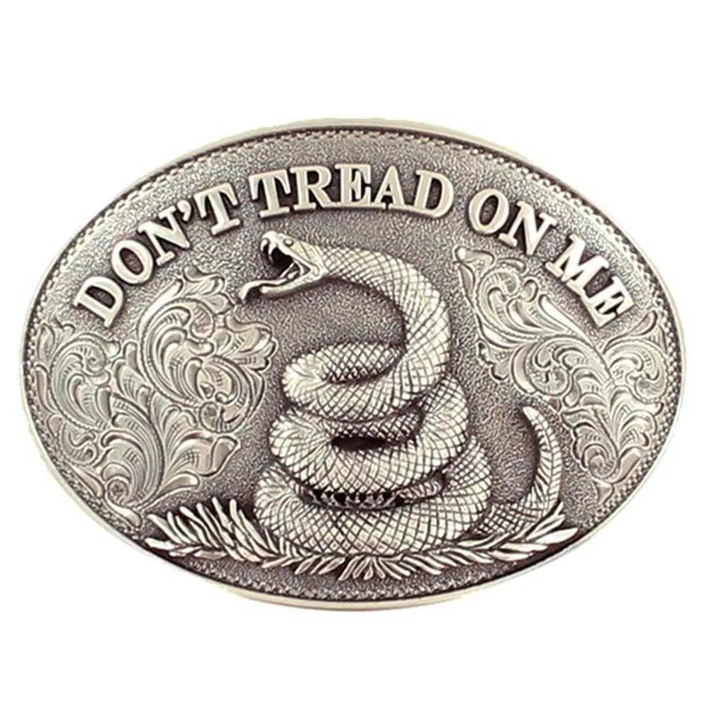 Nocona Don't Tread On Me - Belt Buckle