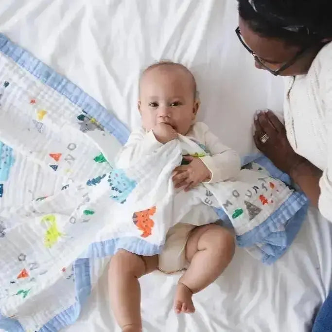 Vroom Vroom + Dino Dreams Blanket Bundle