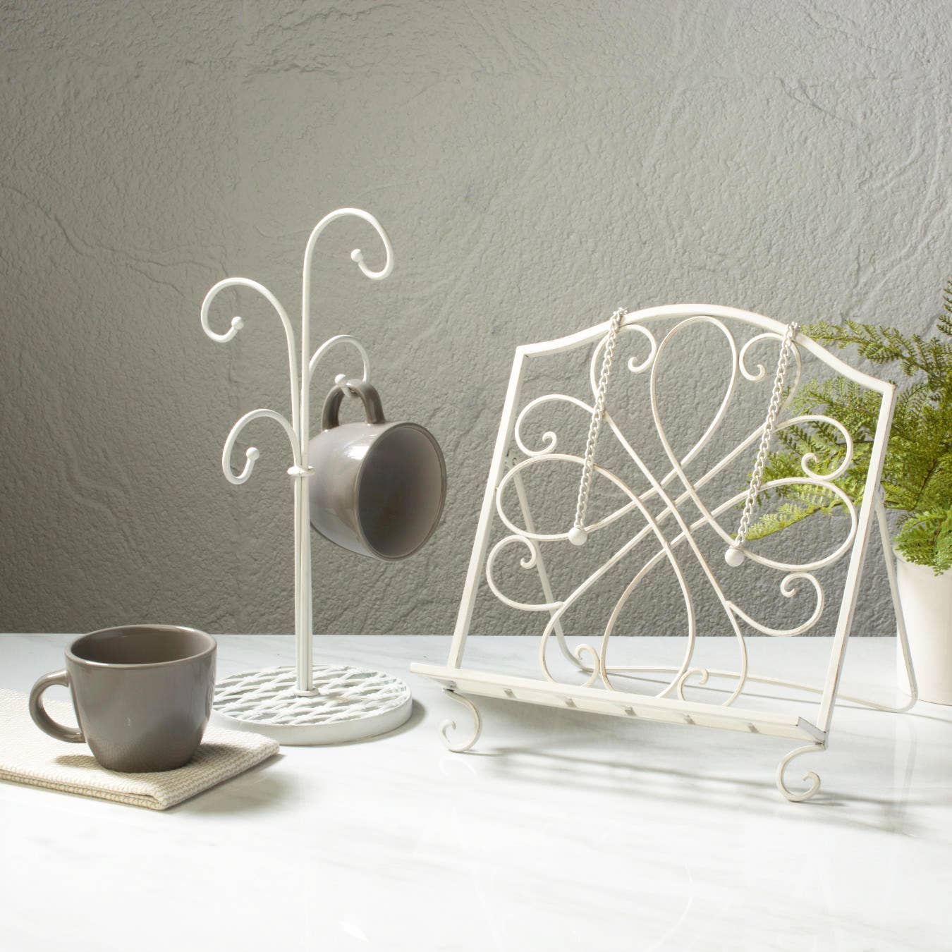 White Book Stand