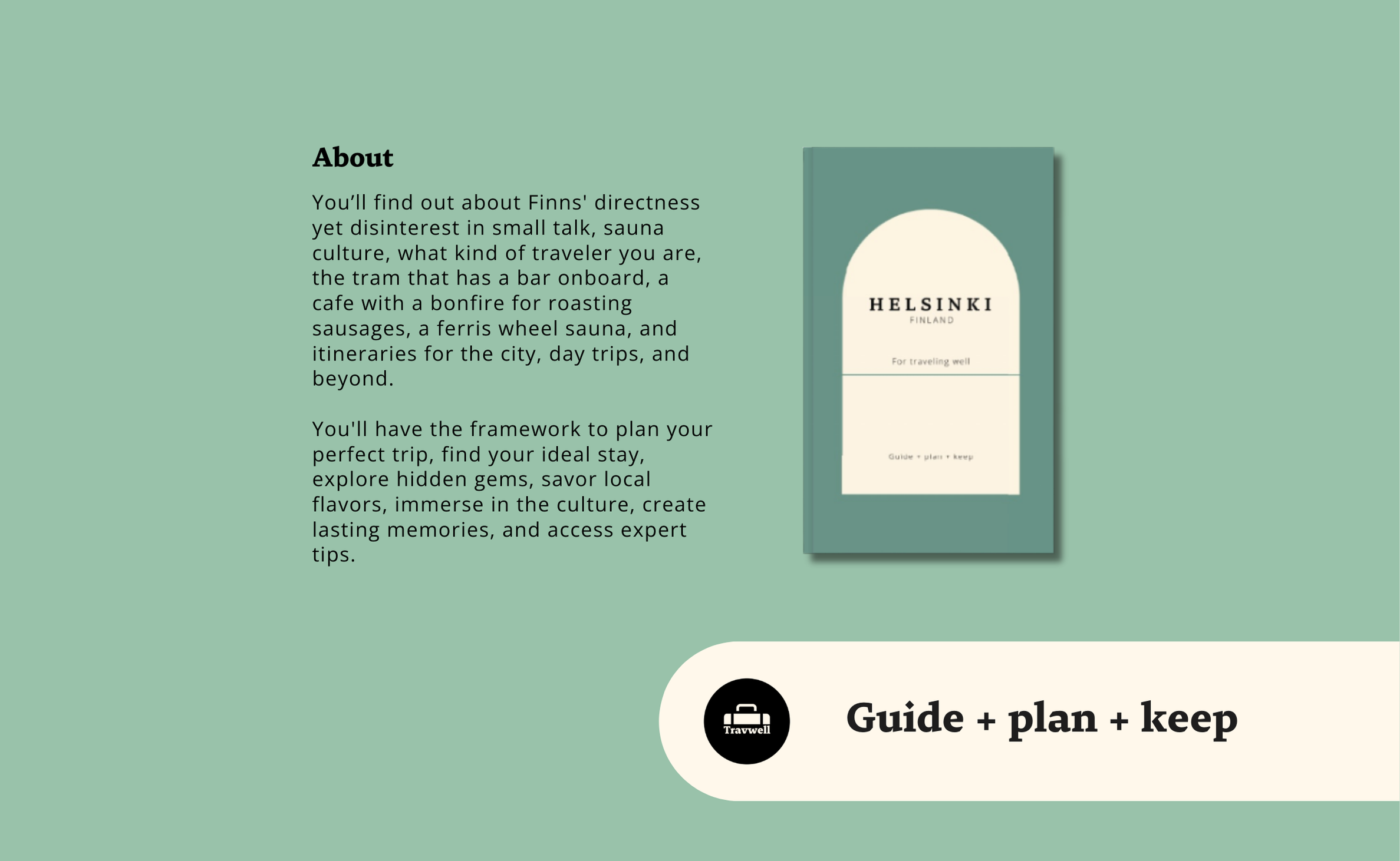 Helsinki, Finland Travel Guidebook: Trip Planner & Local Tips