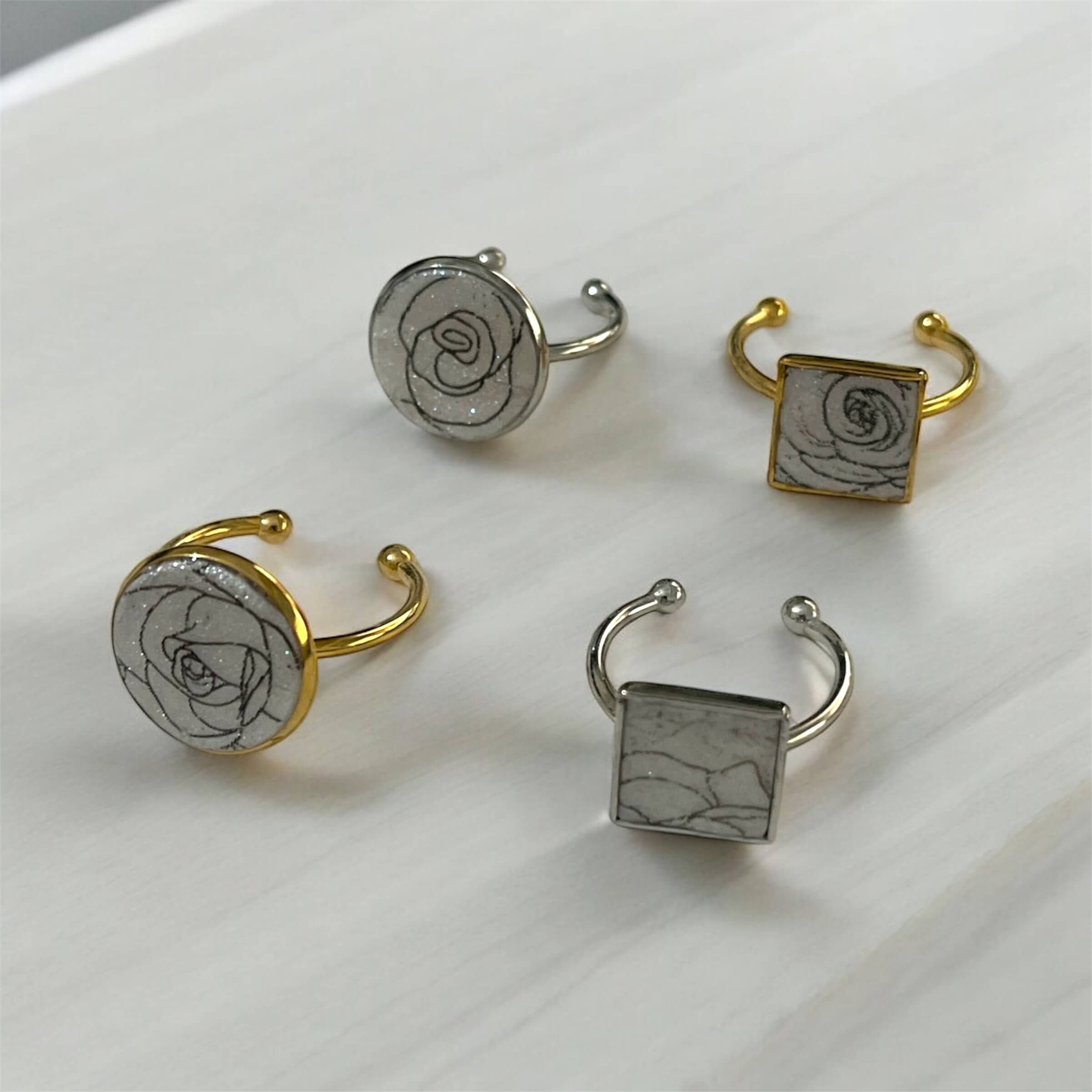 Rose rings