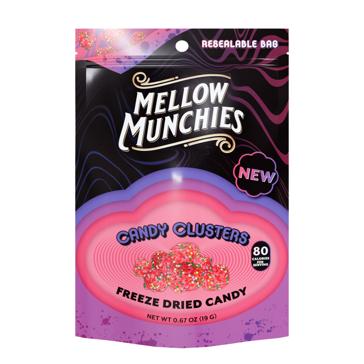 Candy Clusters Freeze Dried Candy - Snack Size