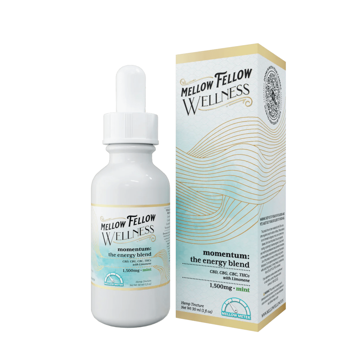 The Energy Blend CBD Tincture - 1500mg - Mint