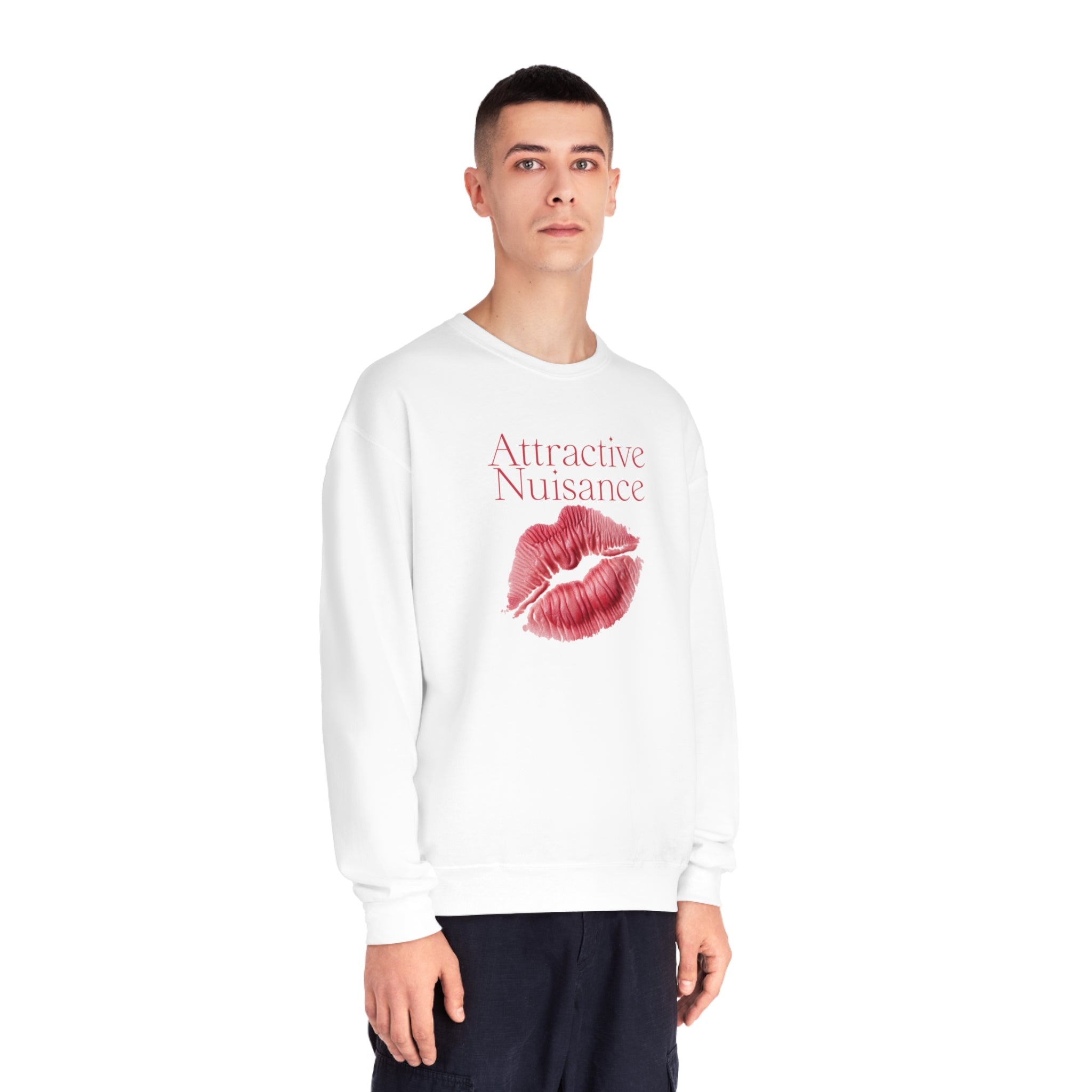 Attractive Nuisance Unisex NuBlend® Crewneck Sweatshirt