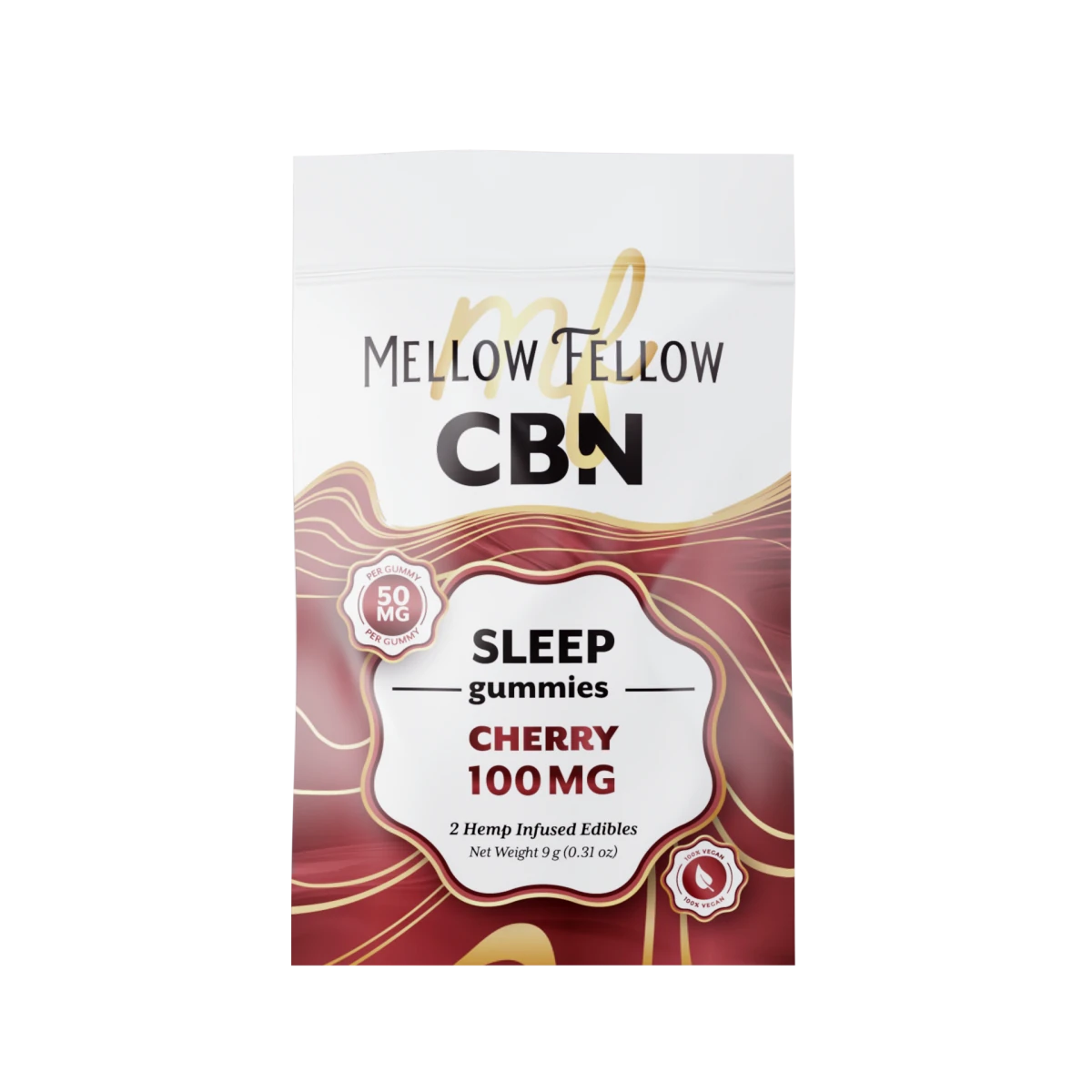 Sleep CBN Gummies 100mg - Cherry
