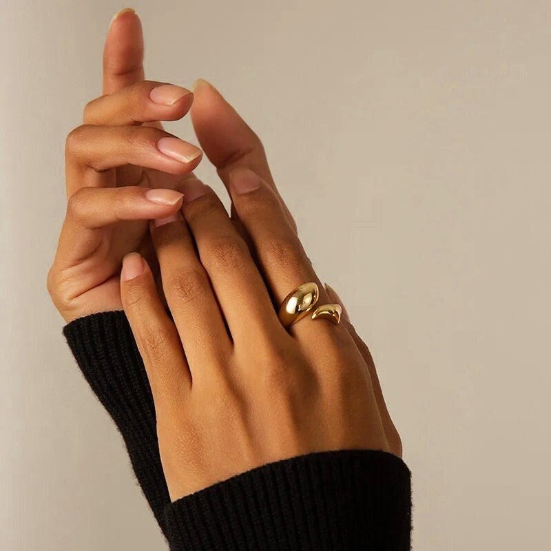 Geometric Dome Ring
