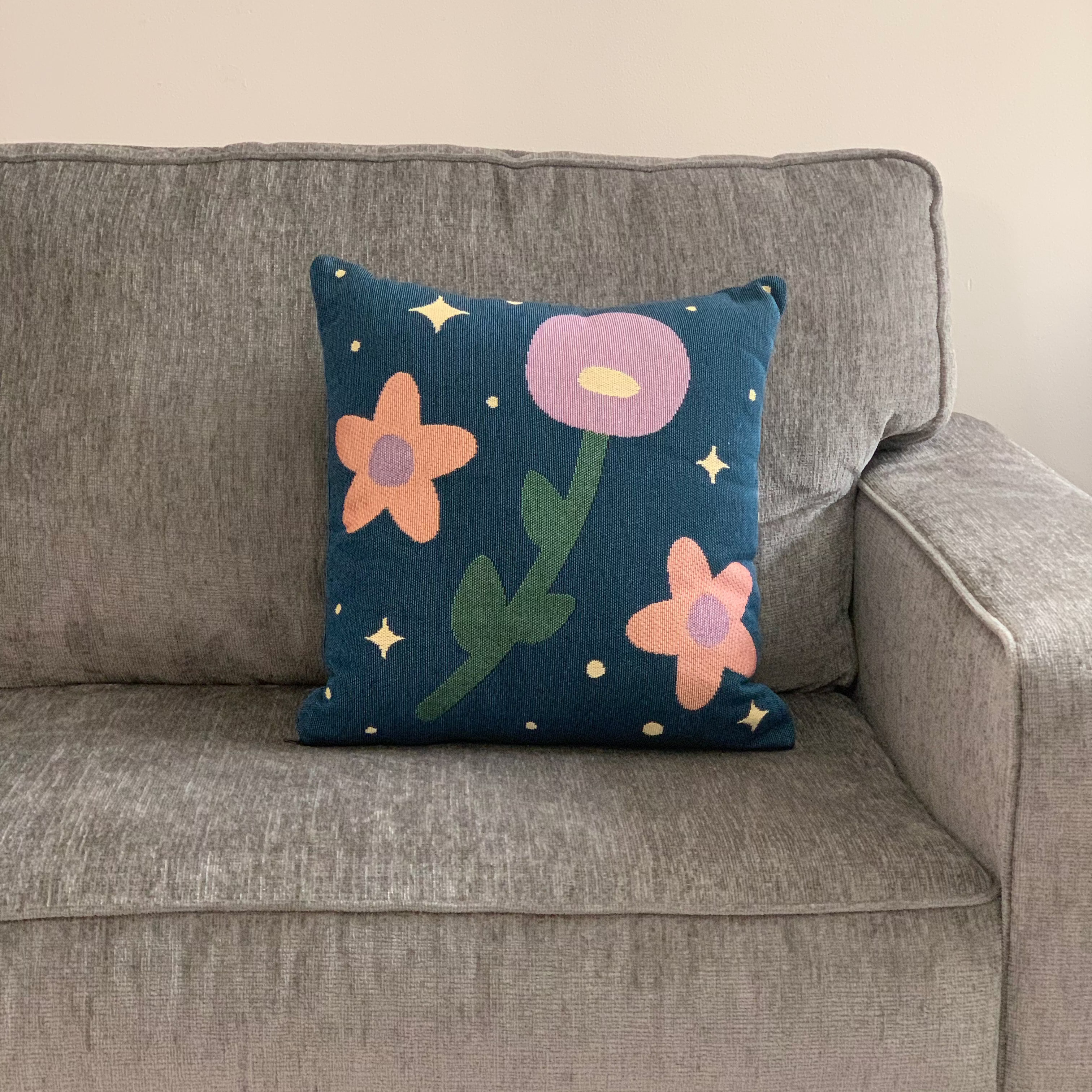 Romance is Dead - Flower Pillow