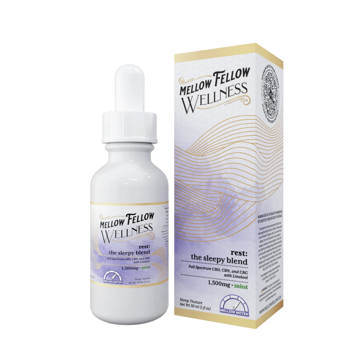 The Rest Blend CBD Tincture - 1500mg - Mint