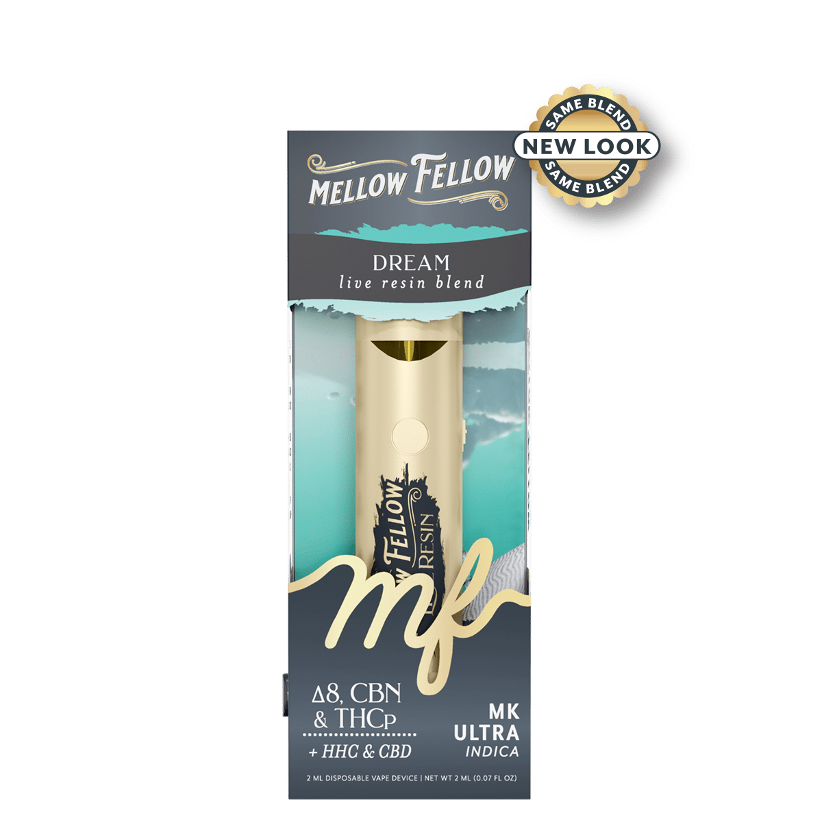 Dream Blend 2ml Live Resin Disposable Vape - MK Ultra (Indica)