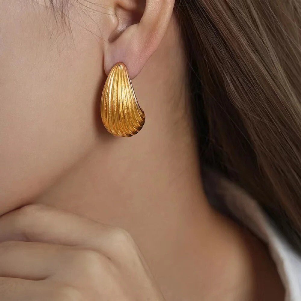 Seashell Drop Earrings