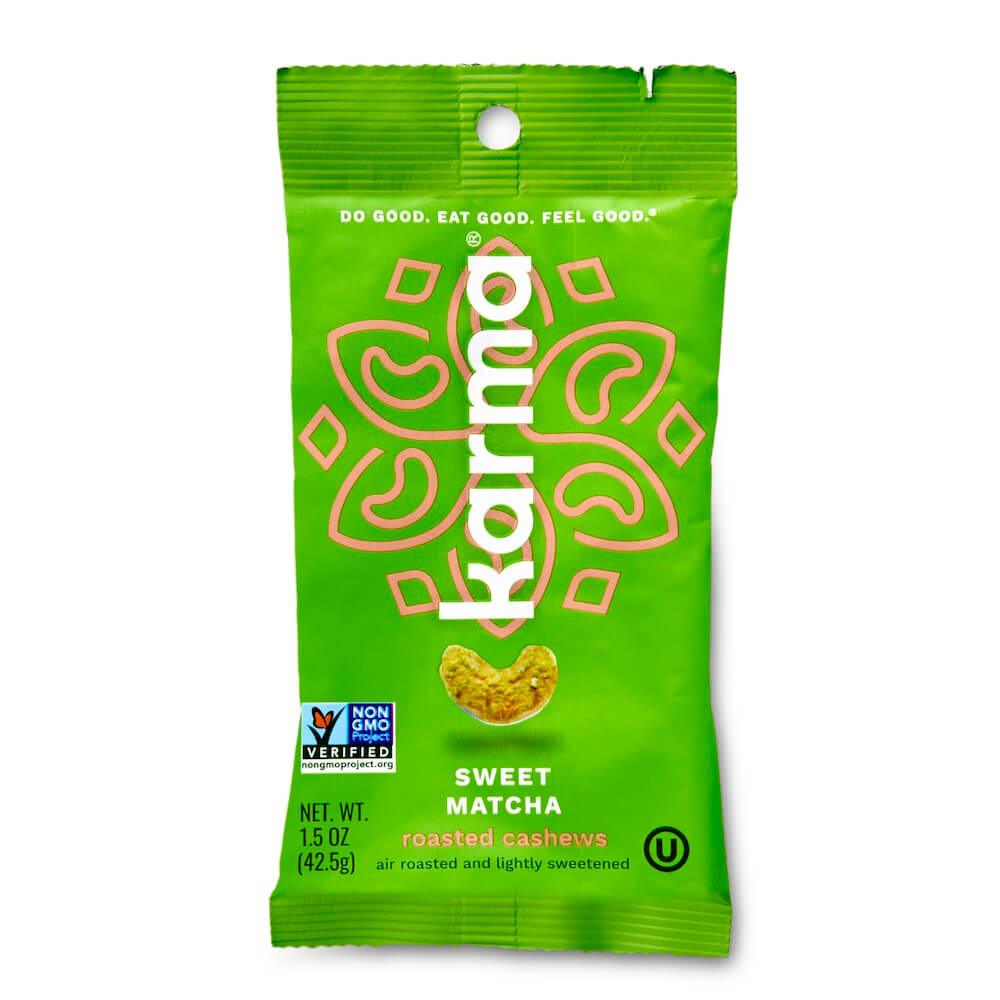 Sweet Matcha Roasted Cashews