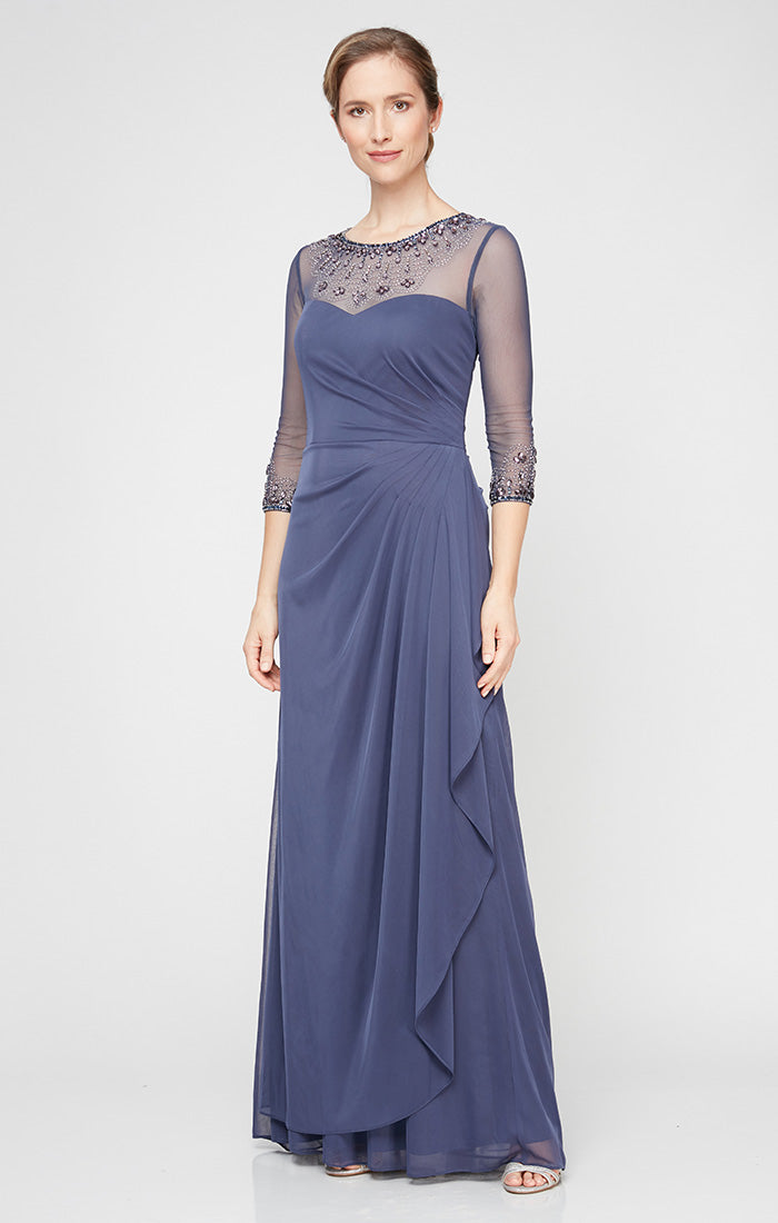 Joanna Sweetheart Neckline Gown