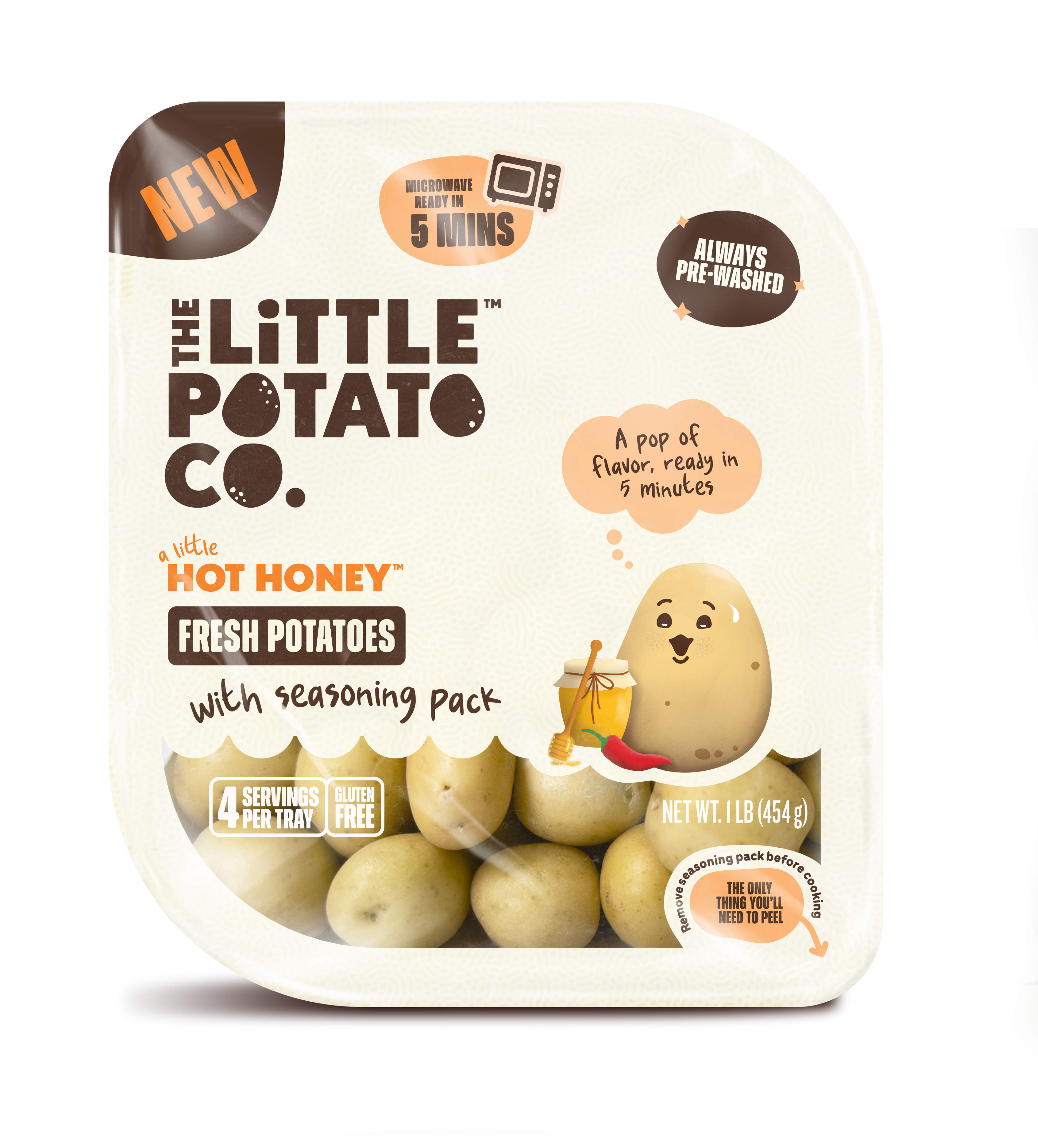 The Little Potato Company A Little Hot Honey Microwave Ready Kit