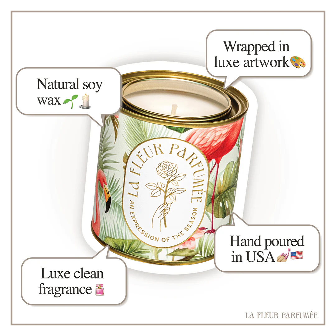 LA FLEUR SOUTH BEACH CANDLE