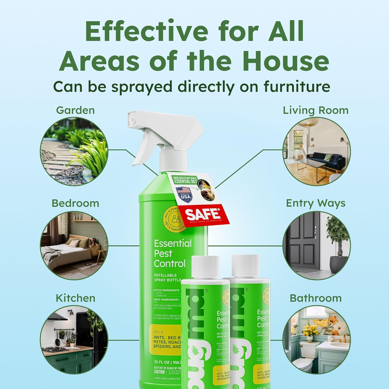 BugMD Essential Pest Control Spray | Starter Kit