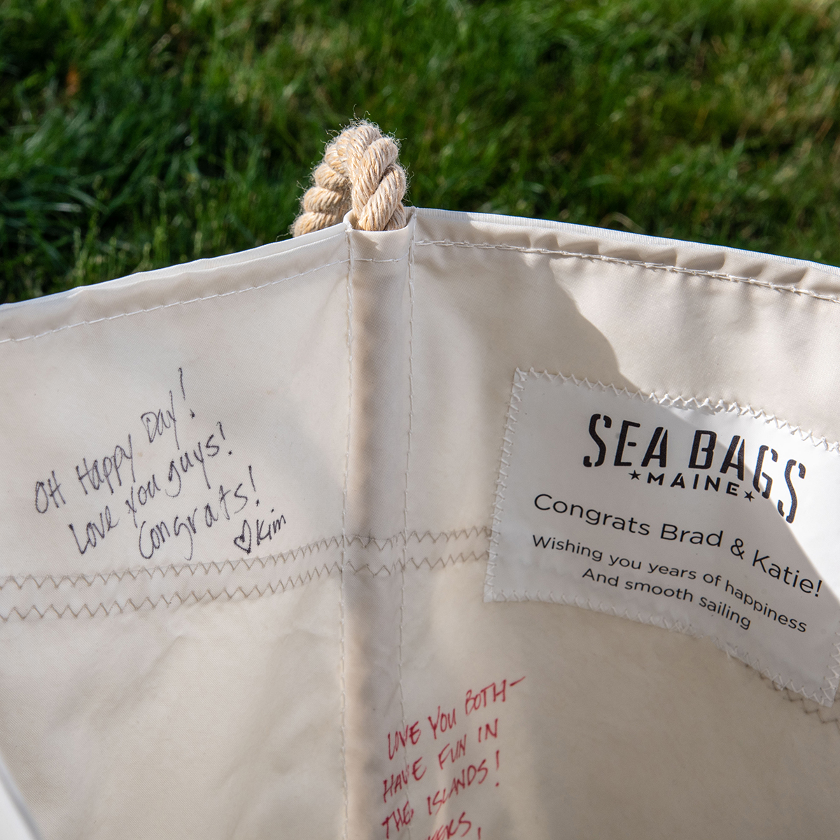 Wedding Guest Book Tote