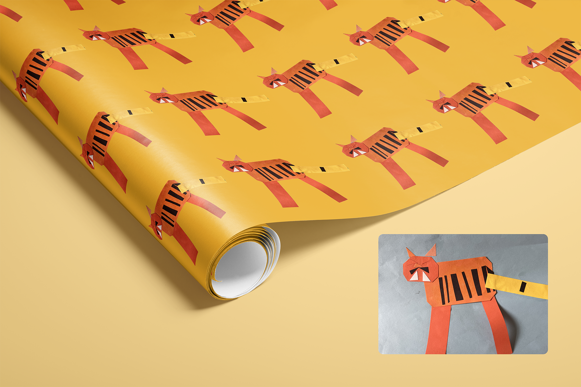 Kids' Art Gift Wrap