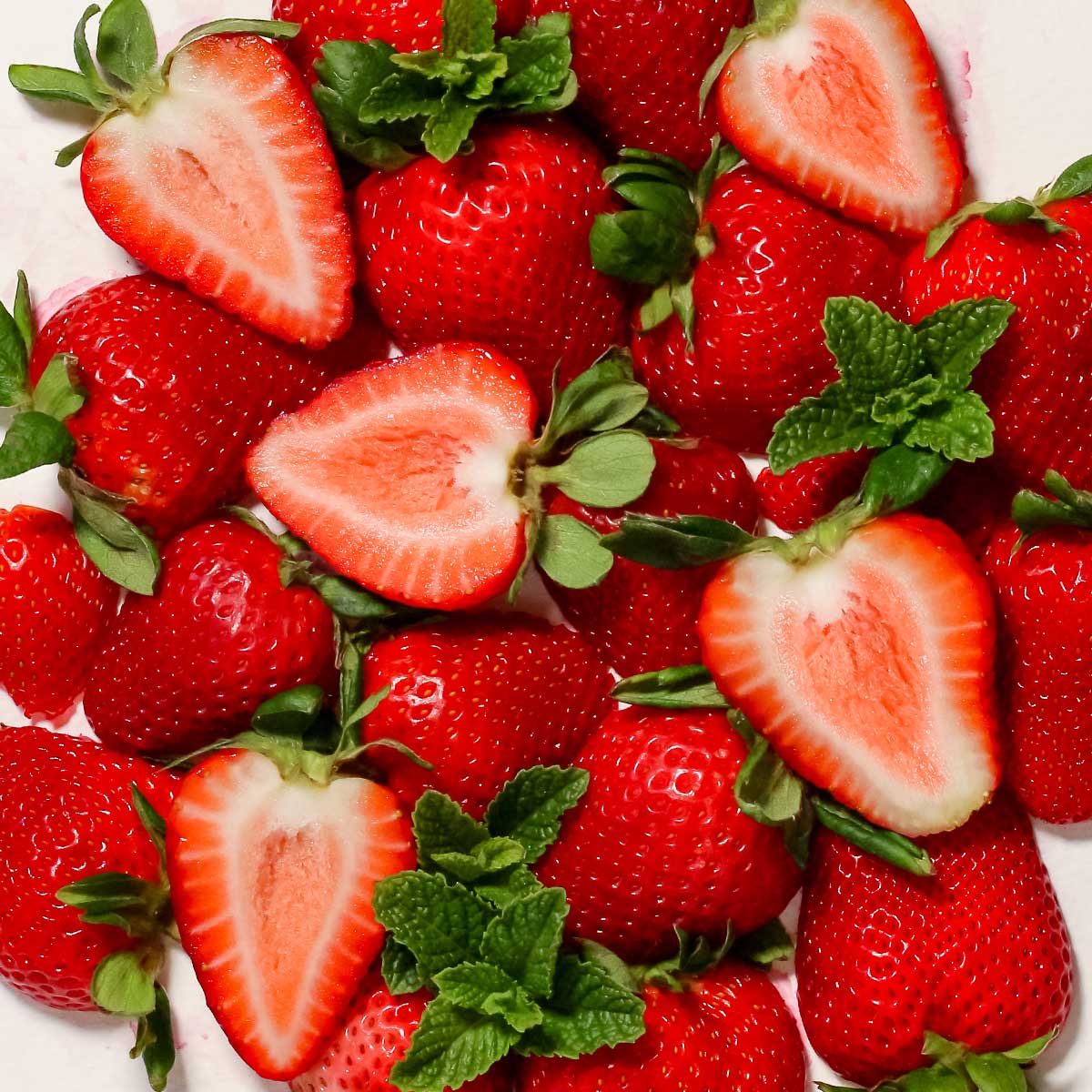 Organic Strawberry Mint