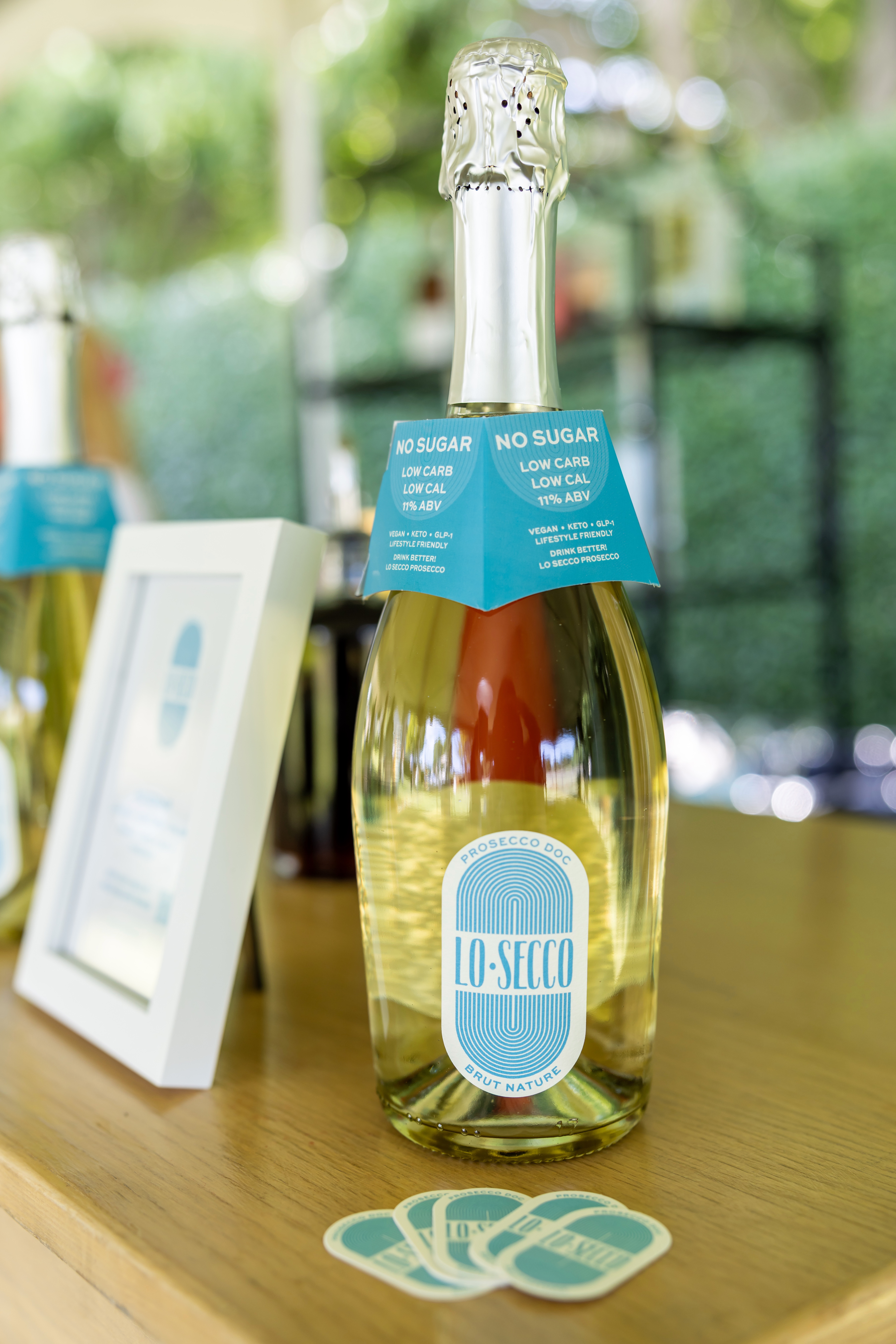 Nutrition Info on Back Label of Lo Secco, THE Zero