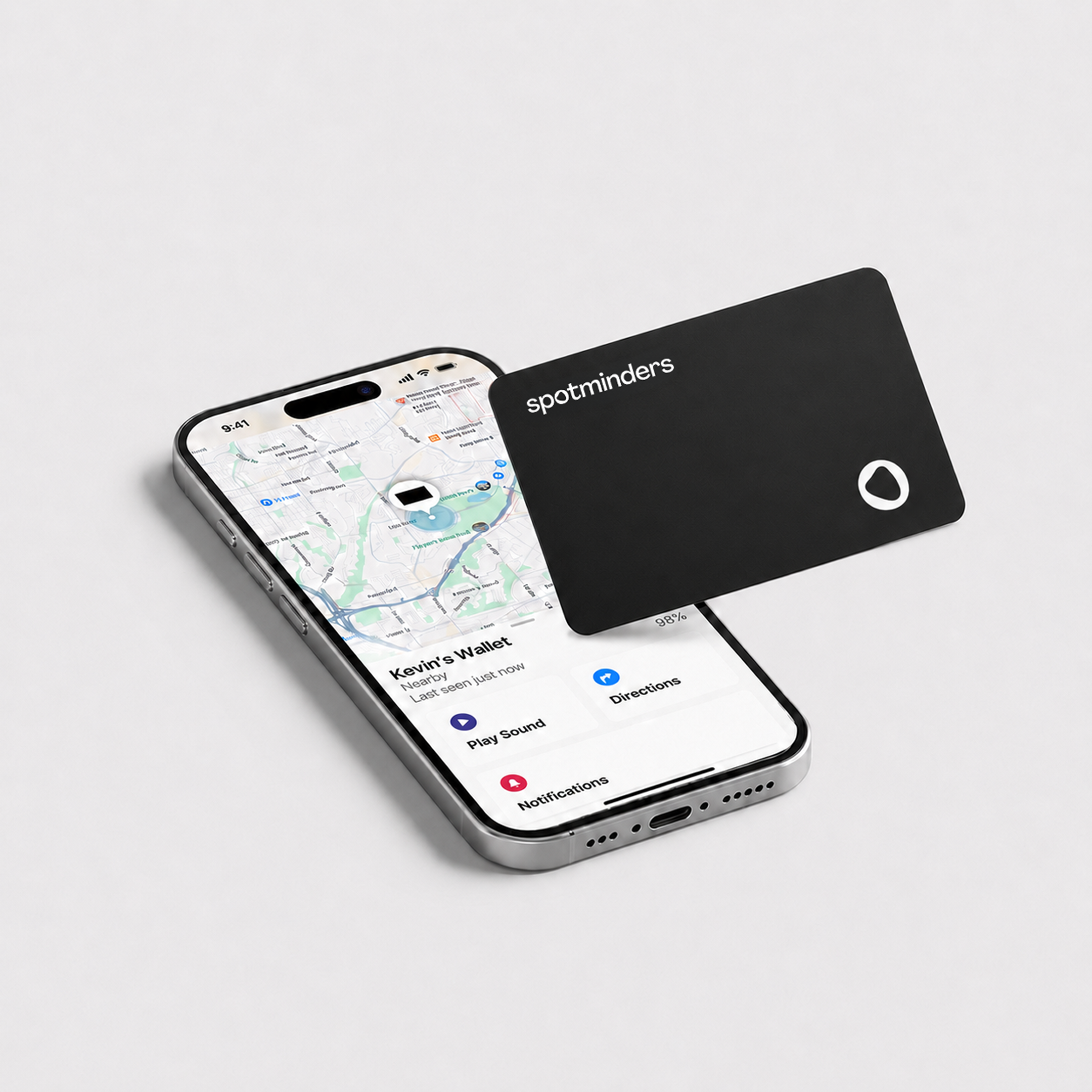 Spotminders Tracking Card
