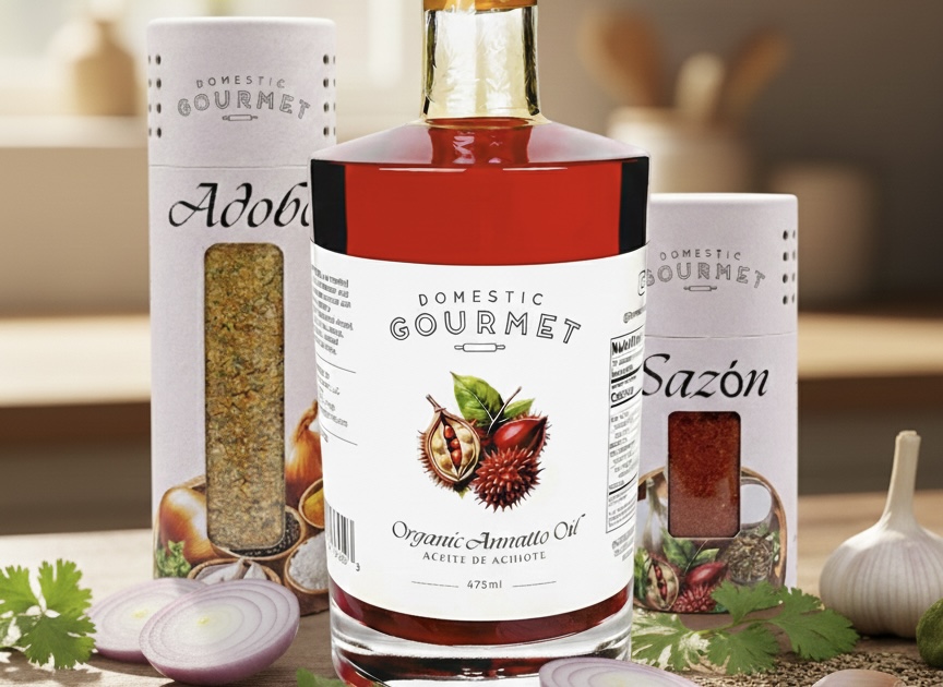Organic Annatto Oil — Aceite de Achiote