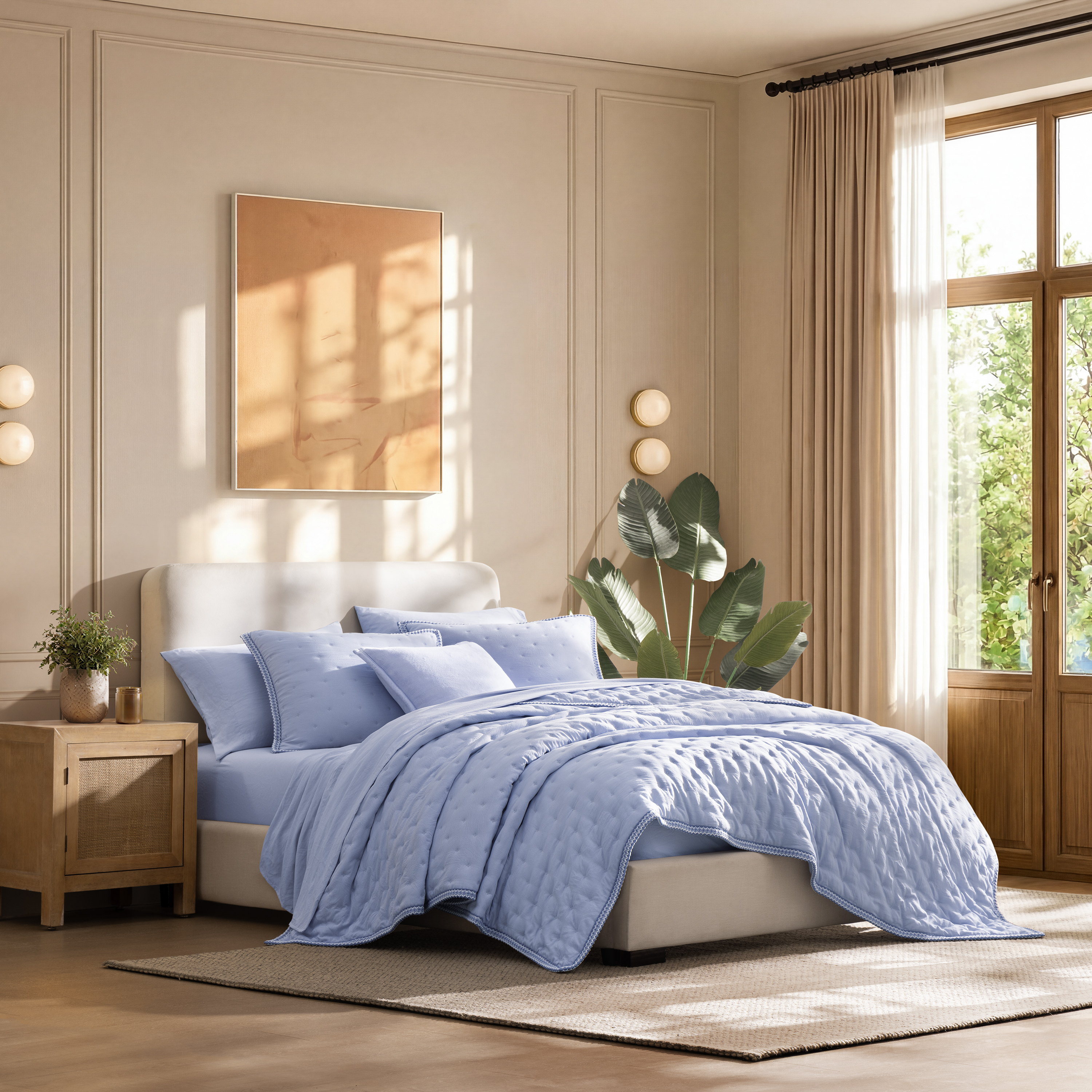 UGG Devon Braid Quilt Set